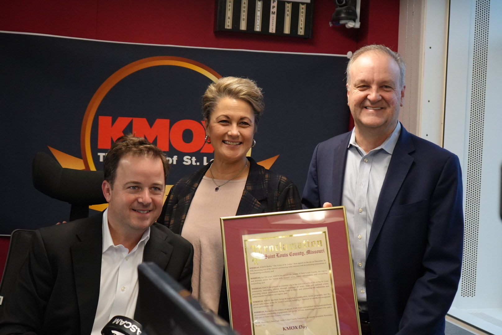 St Louis County celebrates 11/20/25 as 'KMOX Day'