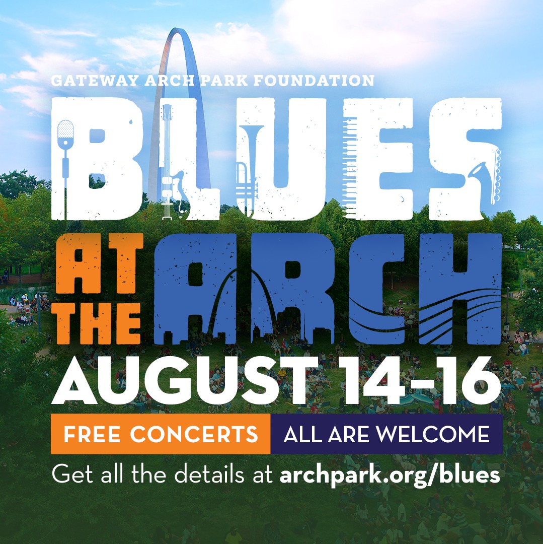 'Blues at the Arch' is this weekend episode artwork