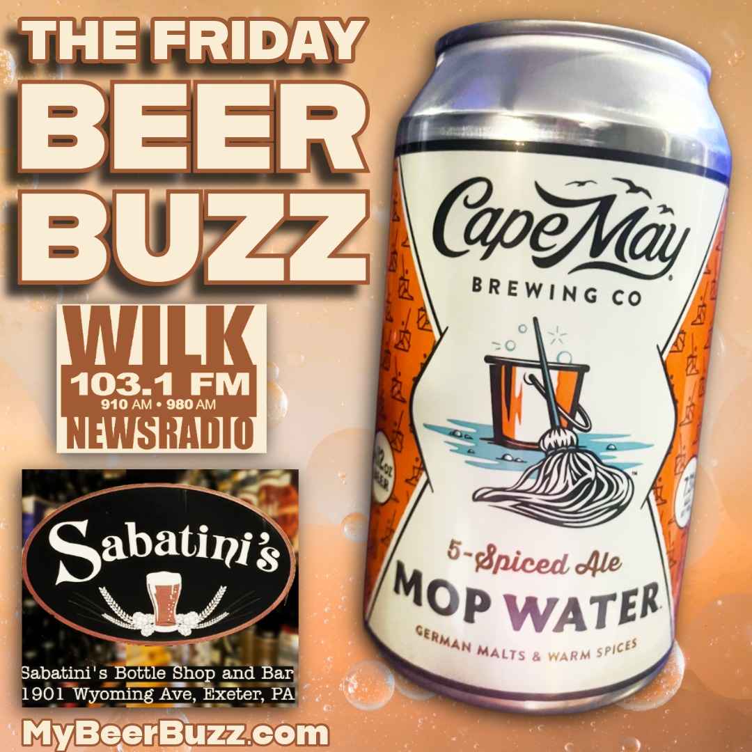 Cape May’s 5-Spiced Ale, ‘Mop Water’ on the Friday Beer Buzz!! Cape May’s 5-Spiced Ale, ‘Mop Water’ on the Friday Beer Buzz!!