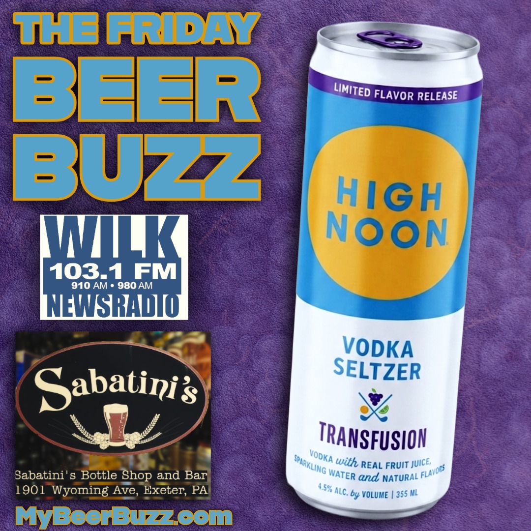 A Vodka Seltzer We Love with High Noon’s “Transfusion” on the Friday Beer Buzz!! episode artwork