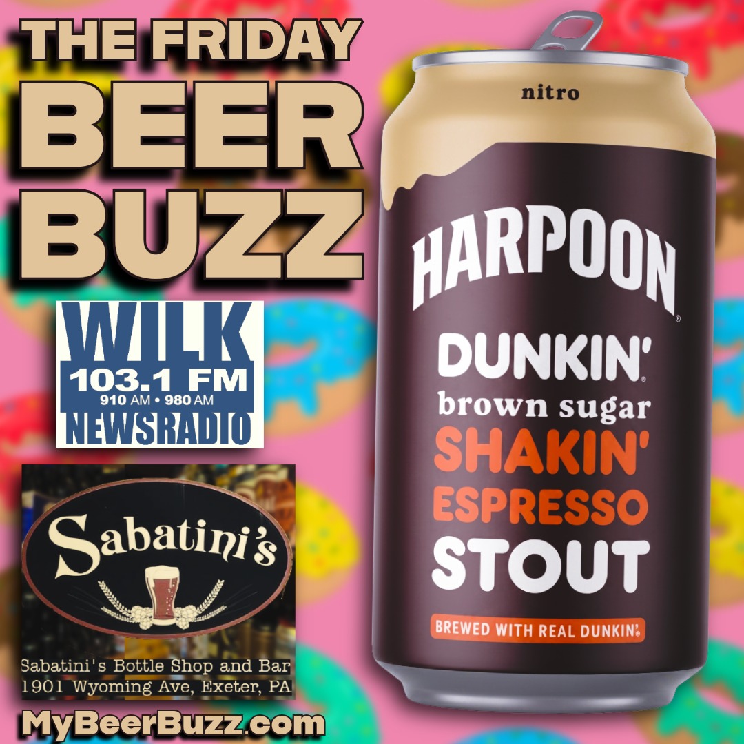 Put Some Pep in Your Step with Harpoon’s “Dunkin’ Brown Sugar Shakin’ Espresso” Stout on the Friday Beer Buzz!! episode artwork