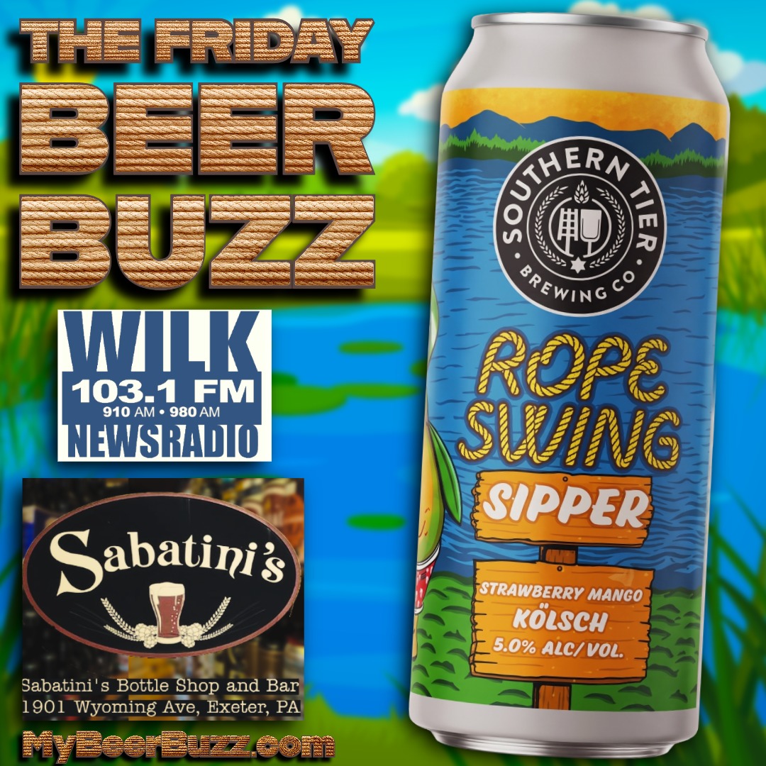 Swing into Summer with Southern Tier's "Rope Swing Sipper" on the Friday Beer Buzz!! episode artwork