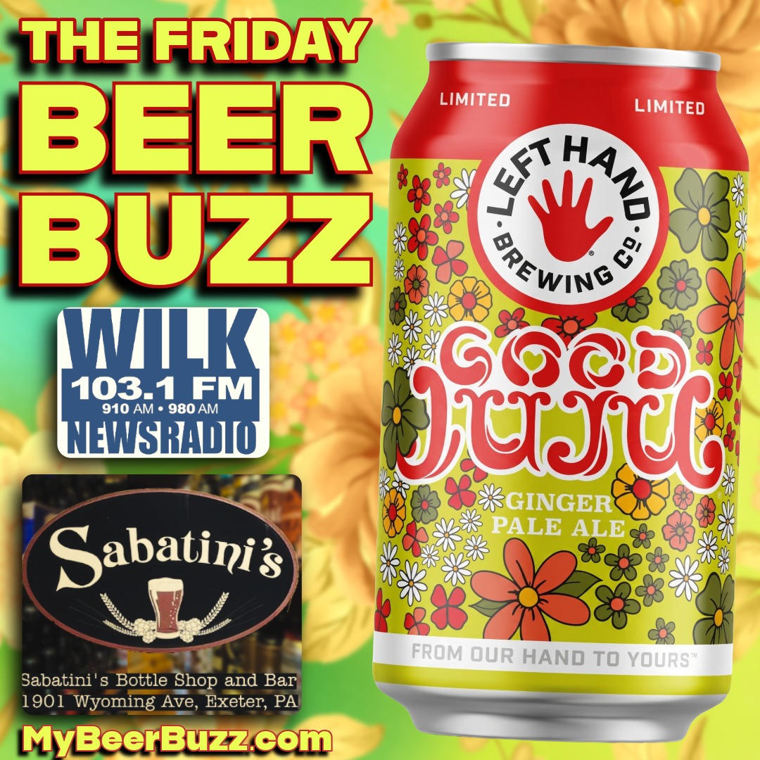 Left Hand Brewing Company’s Ginger Pale Ale with “Good Juju” on the Friday Beer Buzz! episode artwork