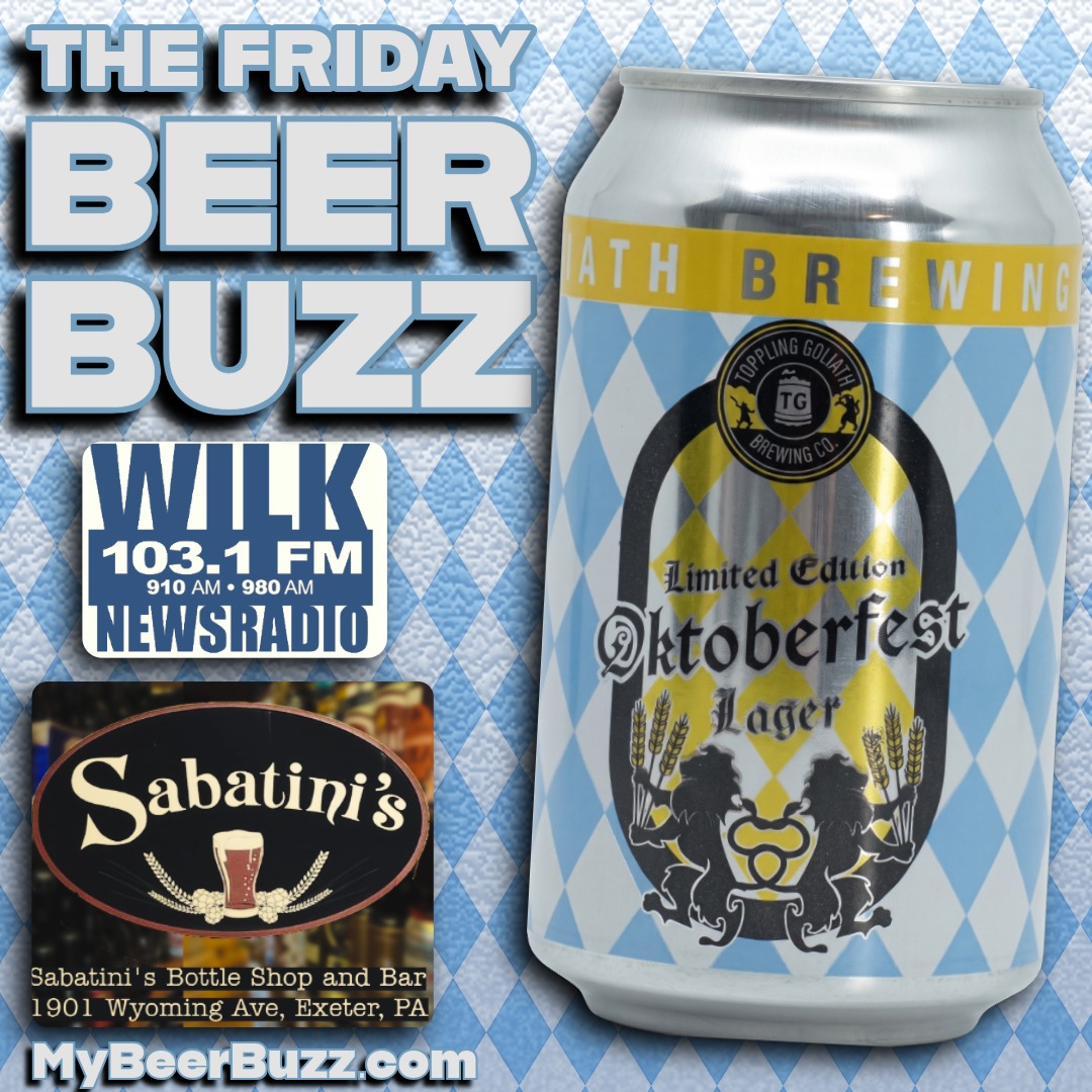 September Means an Oktoberfest Beer From “Toppling Goliath” on the Friday Beer Buzz!! episode artwork