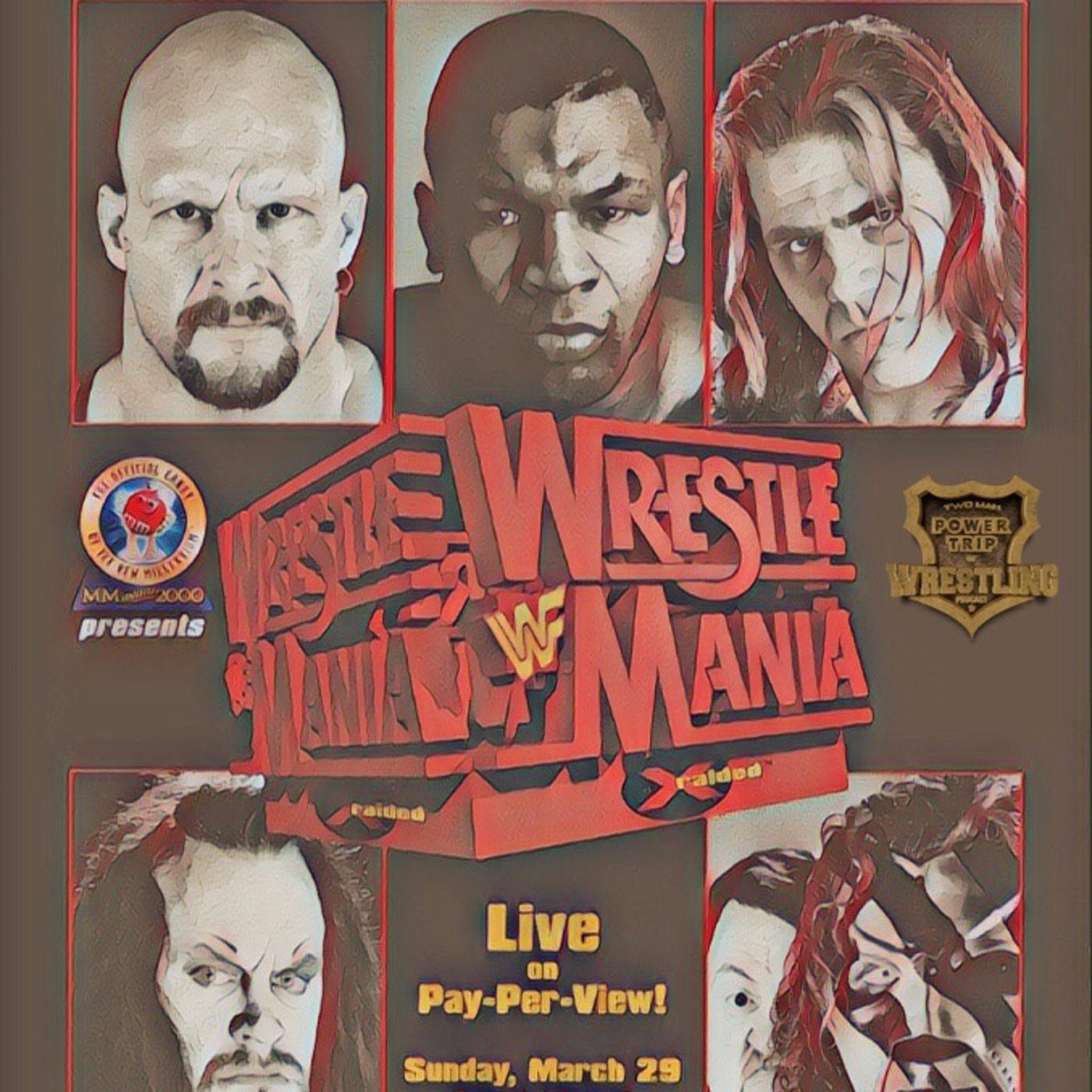 Episode 1: POZCAST - WWF WrestleMania 14 with Vince Russo