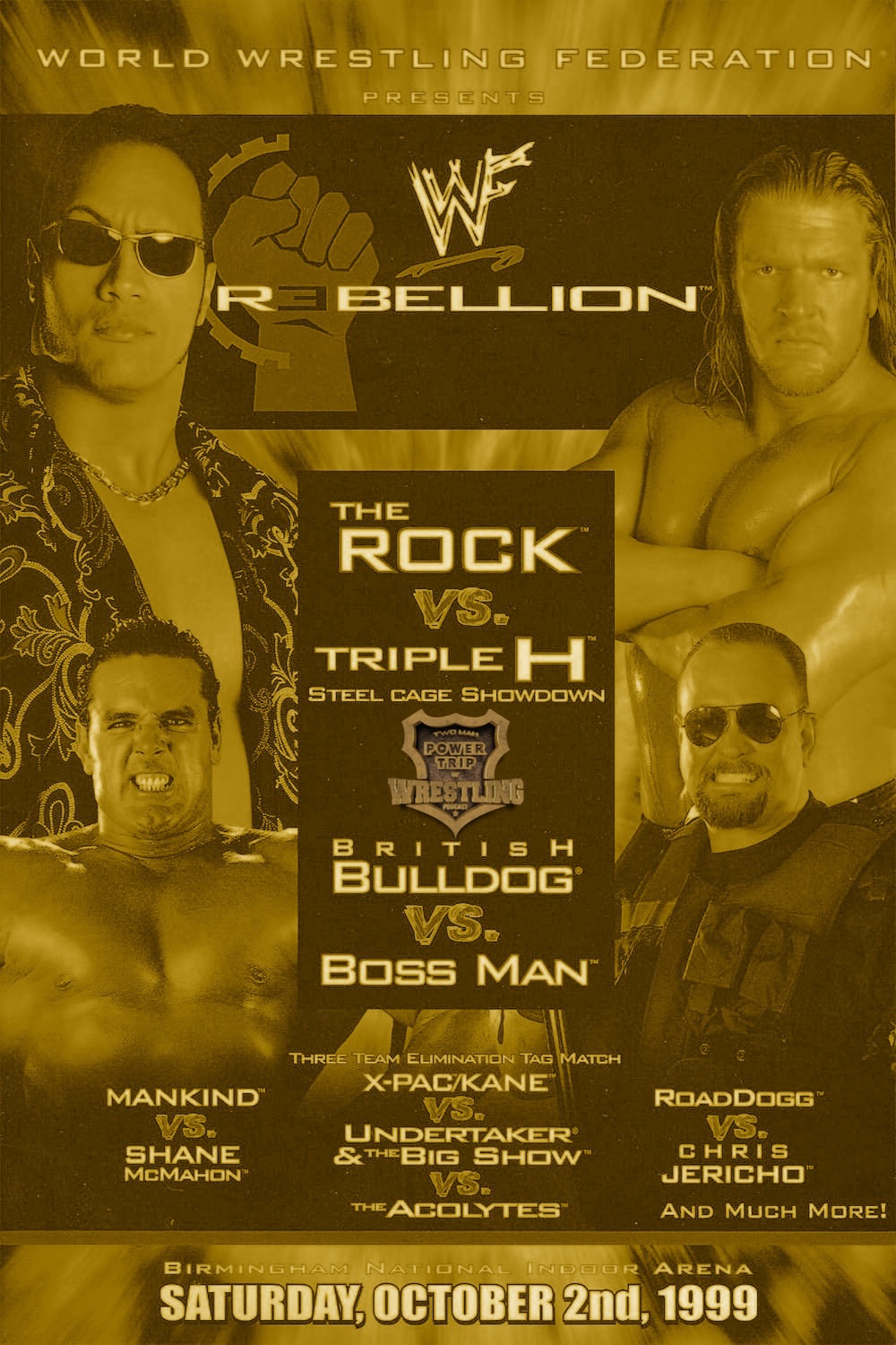 POZCAST - WWF Rebellion 1999 with Vince Russo