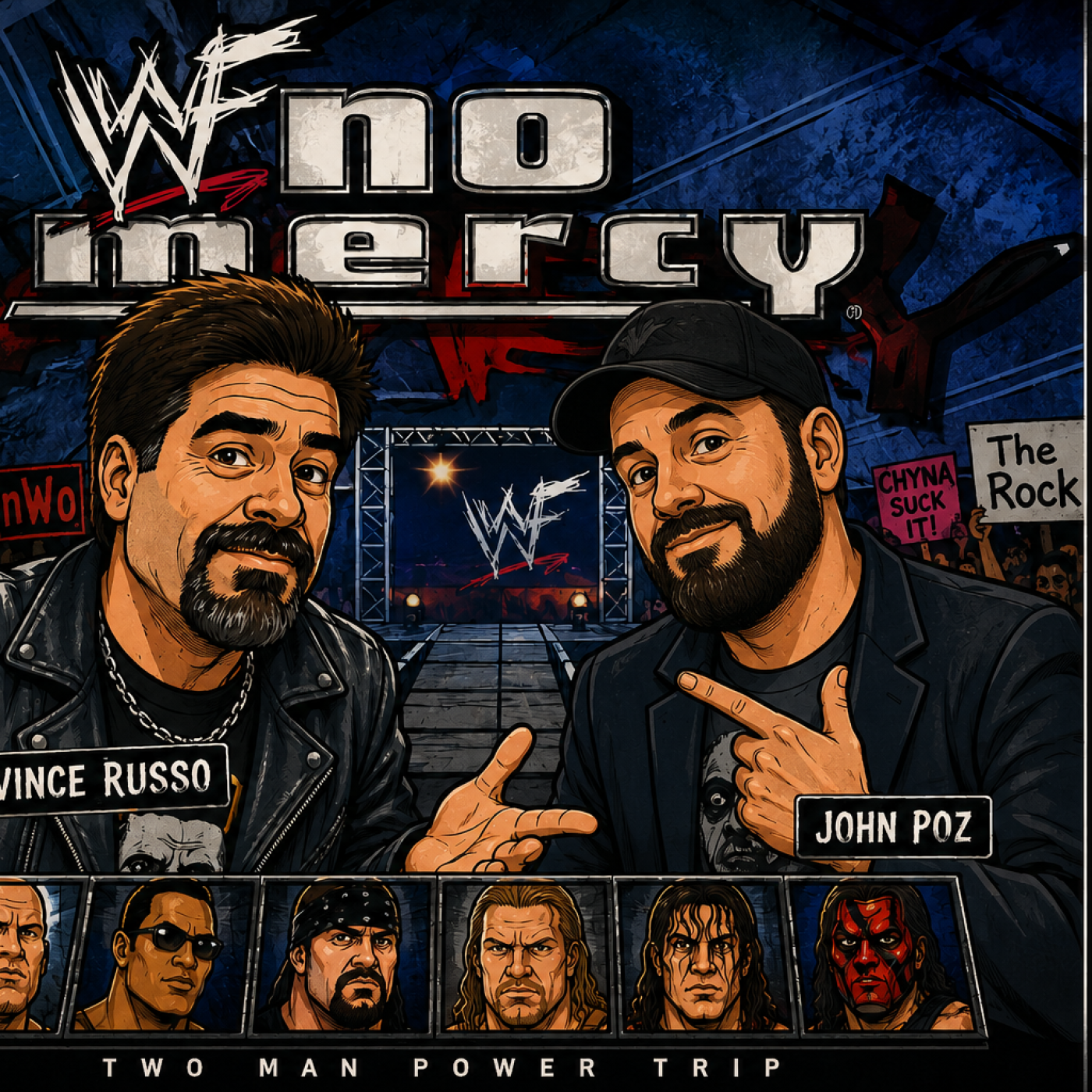 POZCAST - WWF No Mercy 1999 with Vince Russo episode artwork