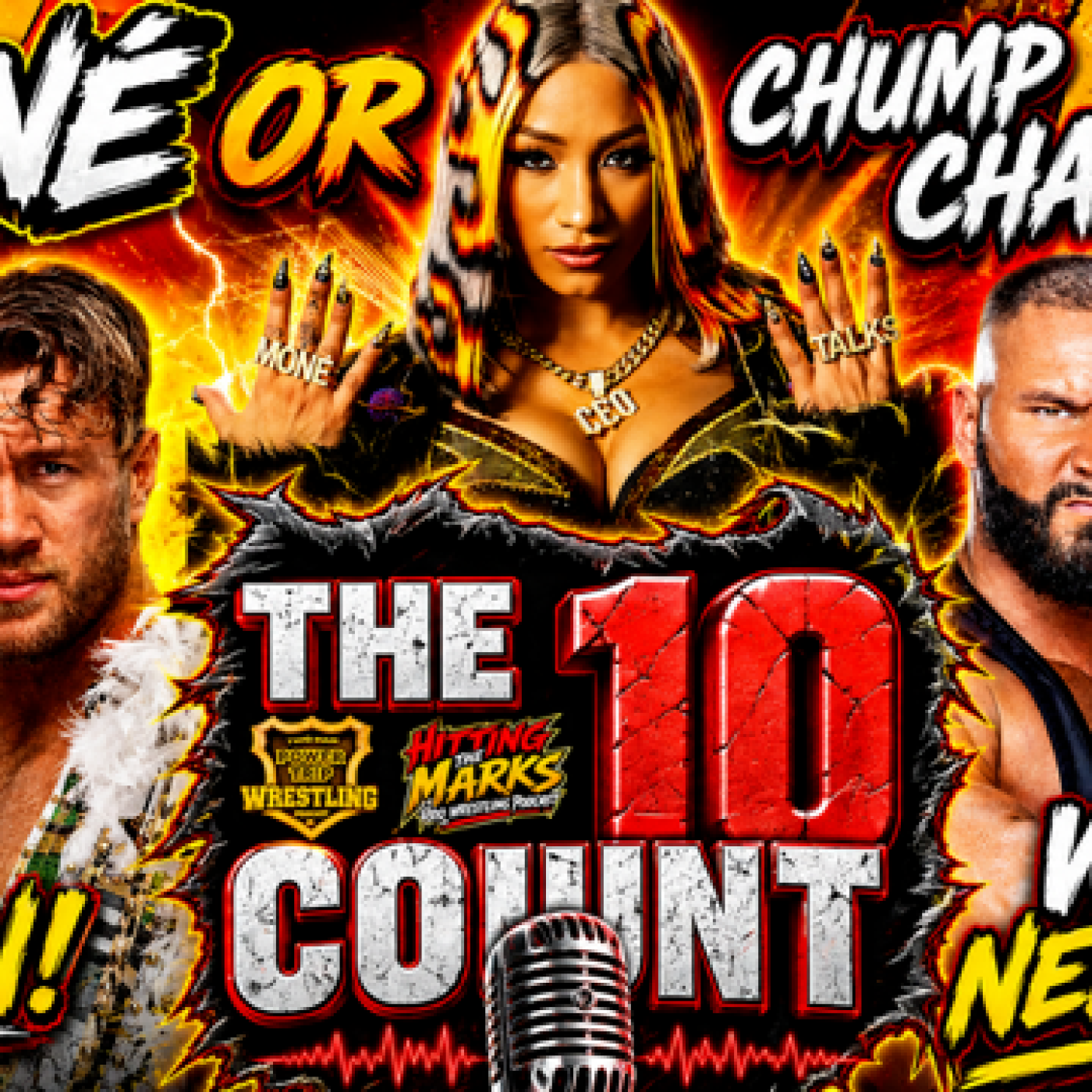 The 10 Count - Mone overrated? AEW All In, WWE on ESPN episode artwork