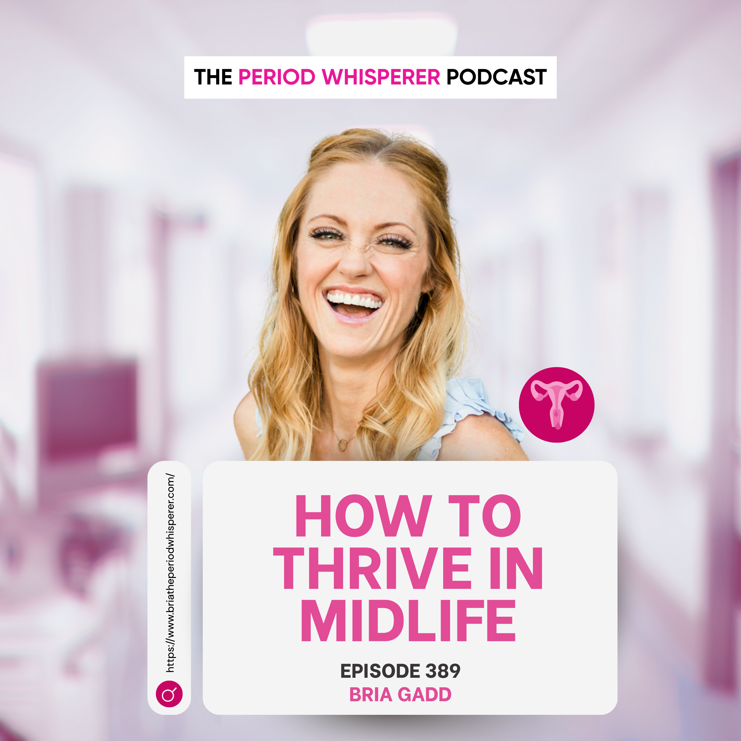 THE PERIOD WHISPERER PODCAST - Perimenopause, Menopause, Cortisol, Weight Loss, Hormone Balancing, Insomnia, Hot Flashes, Night Sweats, Libido, Your Guide To Thriving In MidLife