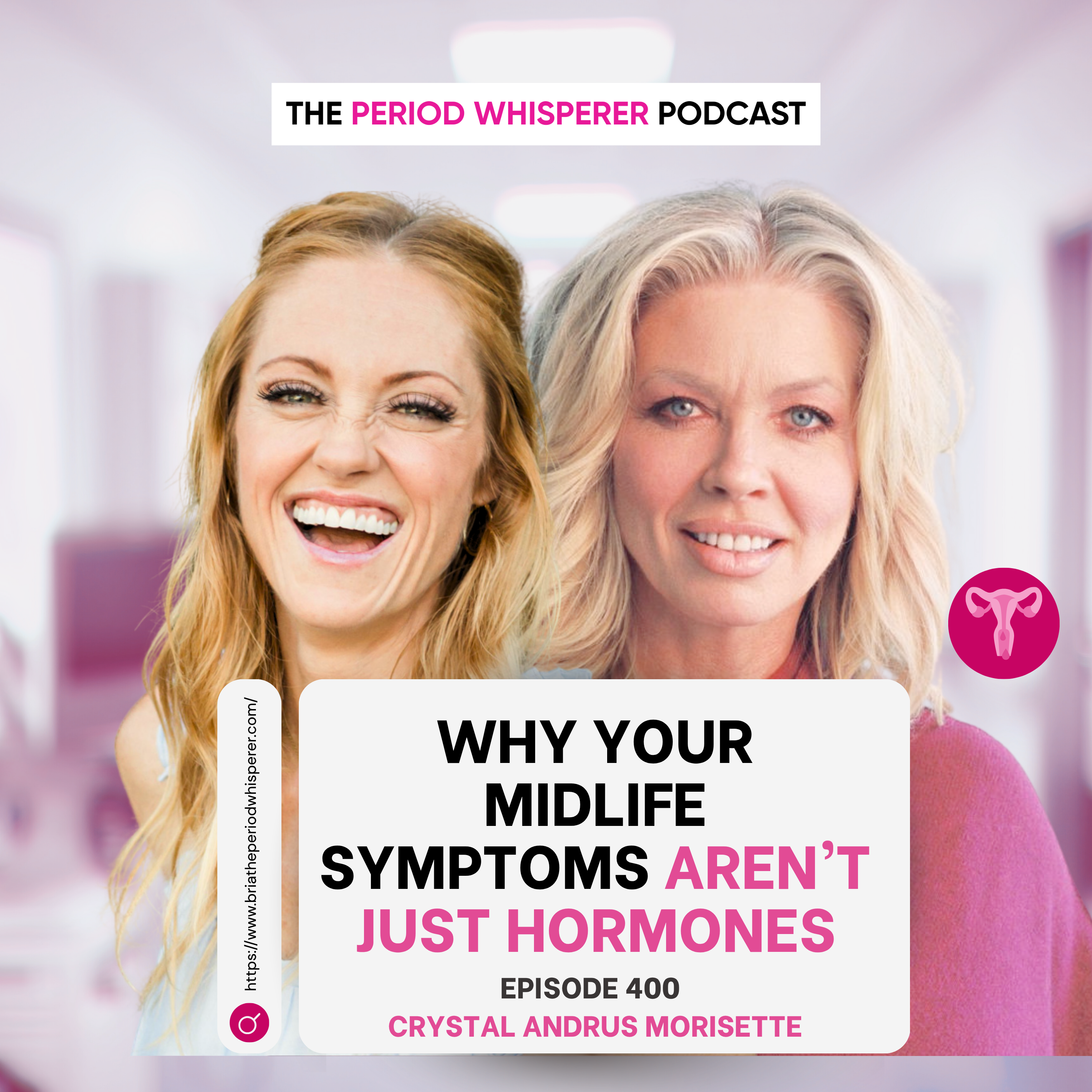 Eps 400: Why Your Midlife Symptoms Aren’t Just Hormones with Crystal Andrus Morisette