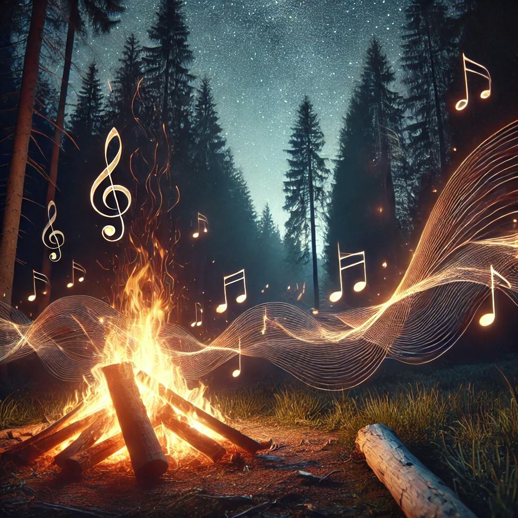 😴🔥🎵 The Relaxing Sound of FIRE and Soft MUSIC to Soothe Nighttime ANXIETY episode artwork
