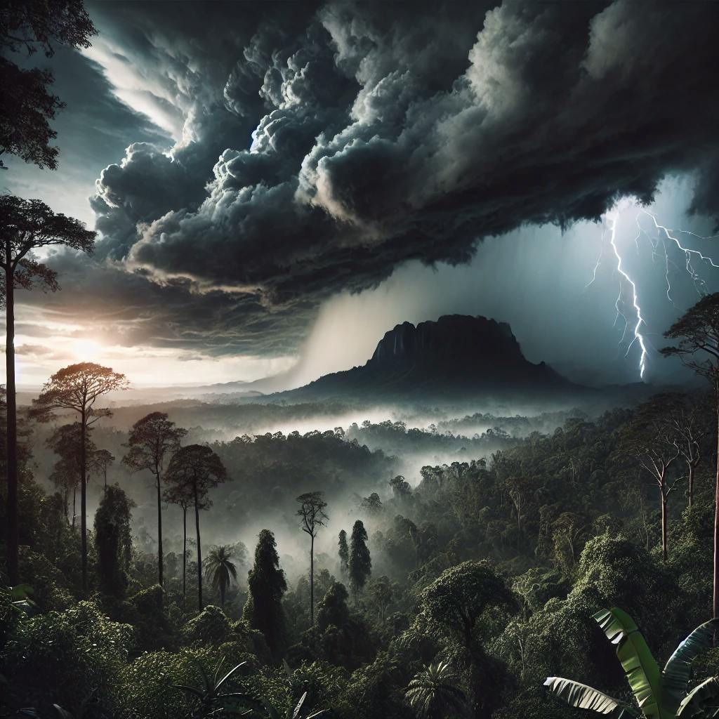 😴⛈️🎵 THUNDER sounds mixed with MUSIC, for a STRESS-FREE NIGHT