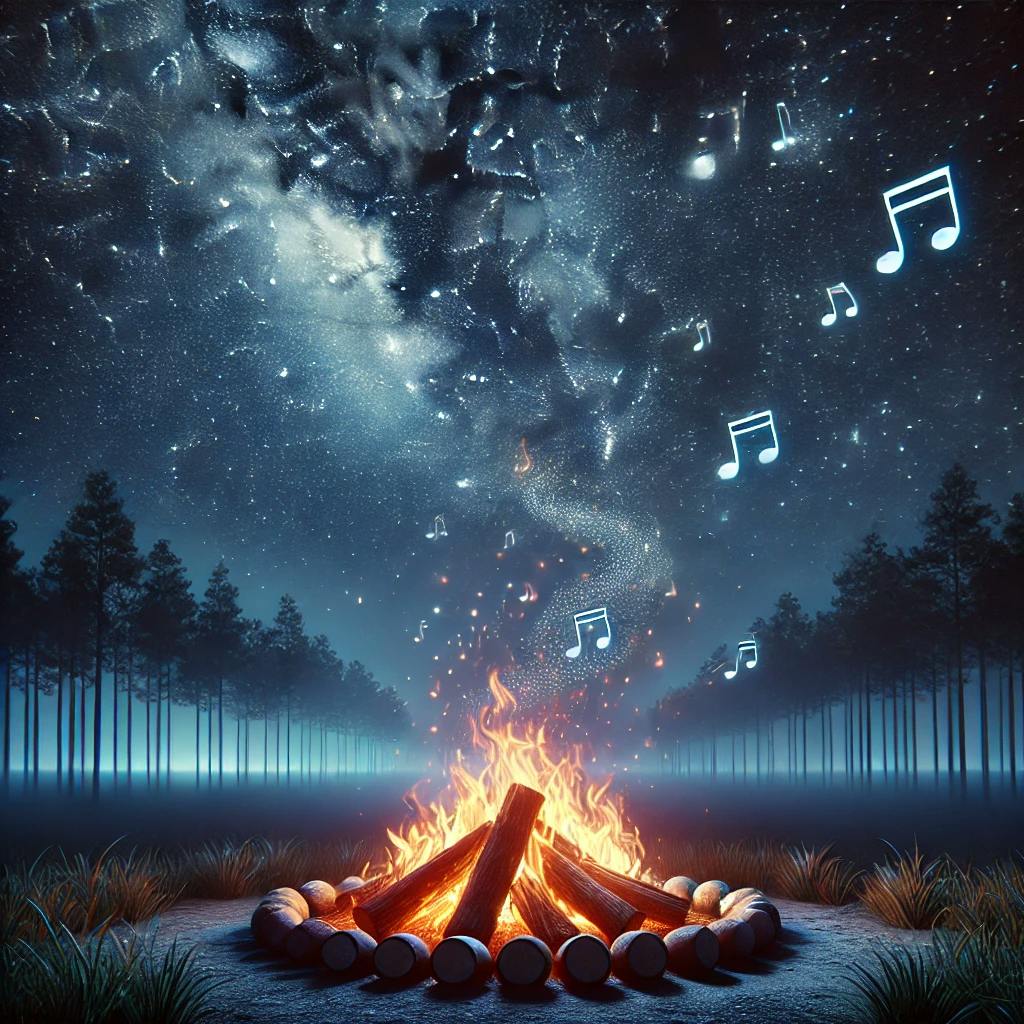 😴🔥🎵 Relaxing CAMPFIRE and Soft MUSIC, the Perfect Duo for a PEACEFUL Sleep