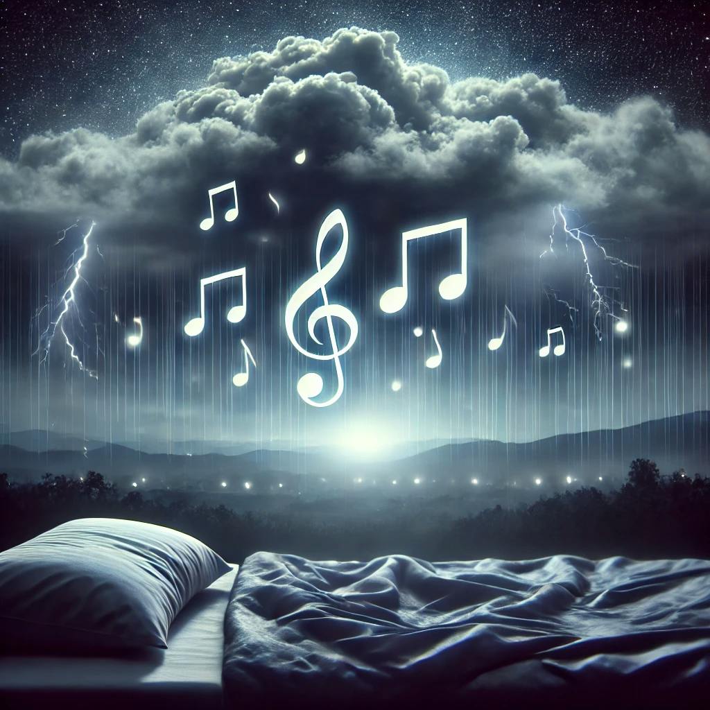 😴⛈️🎵 The Soothing STORM and Soft MUSIC Facilitate SLEEP