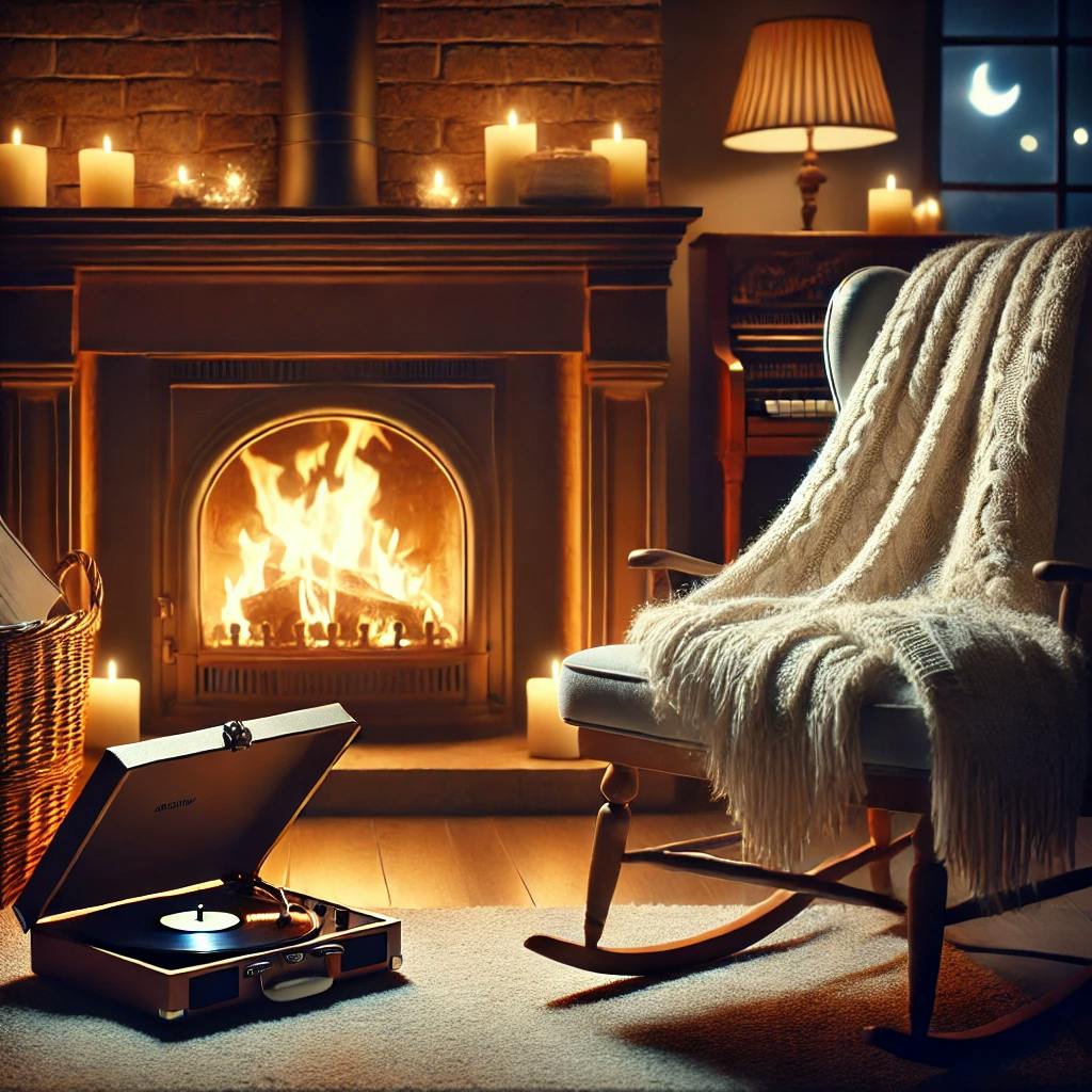 😴🔥🎵 Soothing MUSIC and Comforting FIRE Help You SLEEP Better Naturally