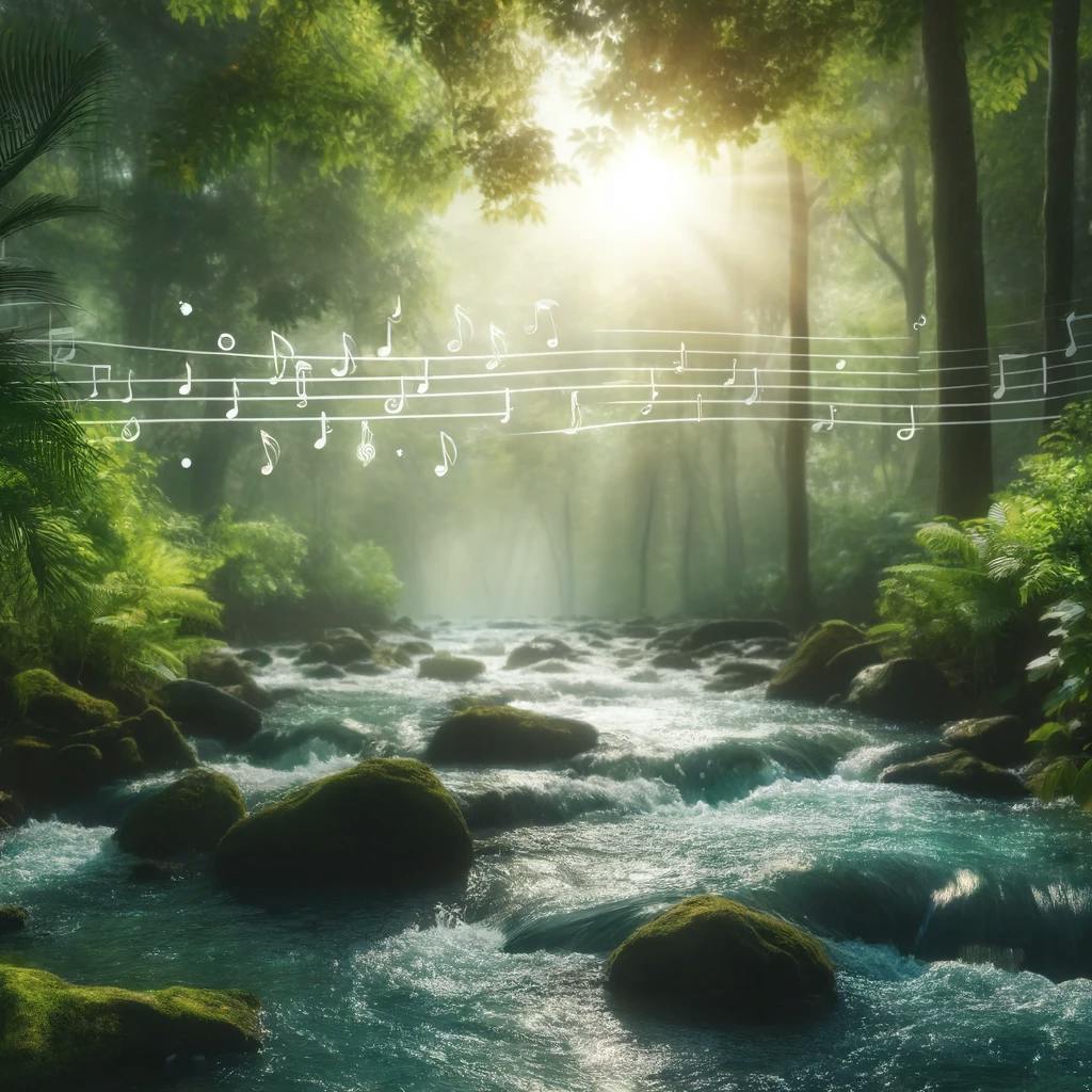 😴💧🎵 The Tranquil MELODY and Flowing WATER Help with Restorative SLEEP episode artwork