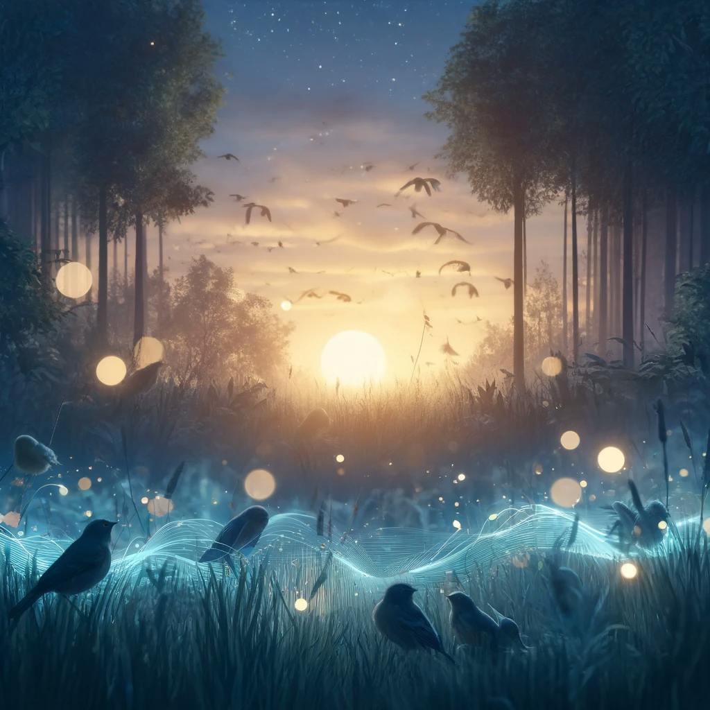 😴🍂🎵 BIRDSONGS and CALM MELODY, an Alliance to Reduce STRESS