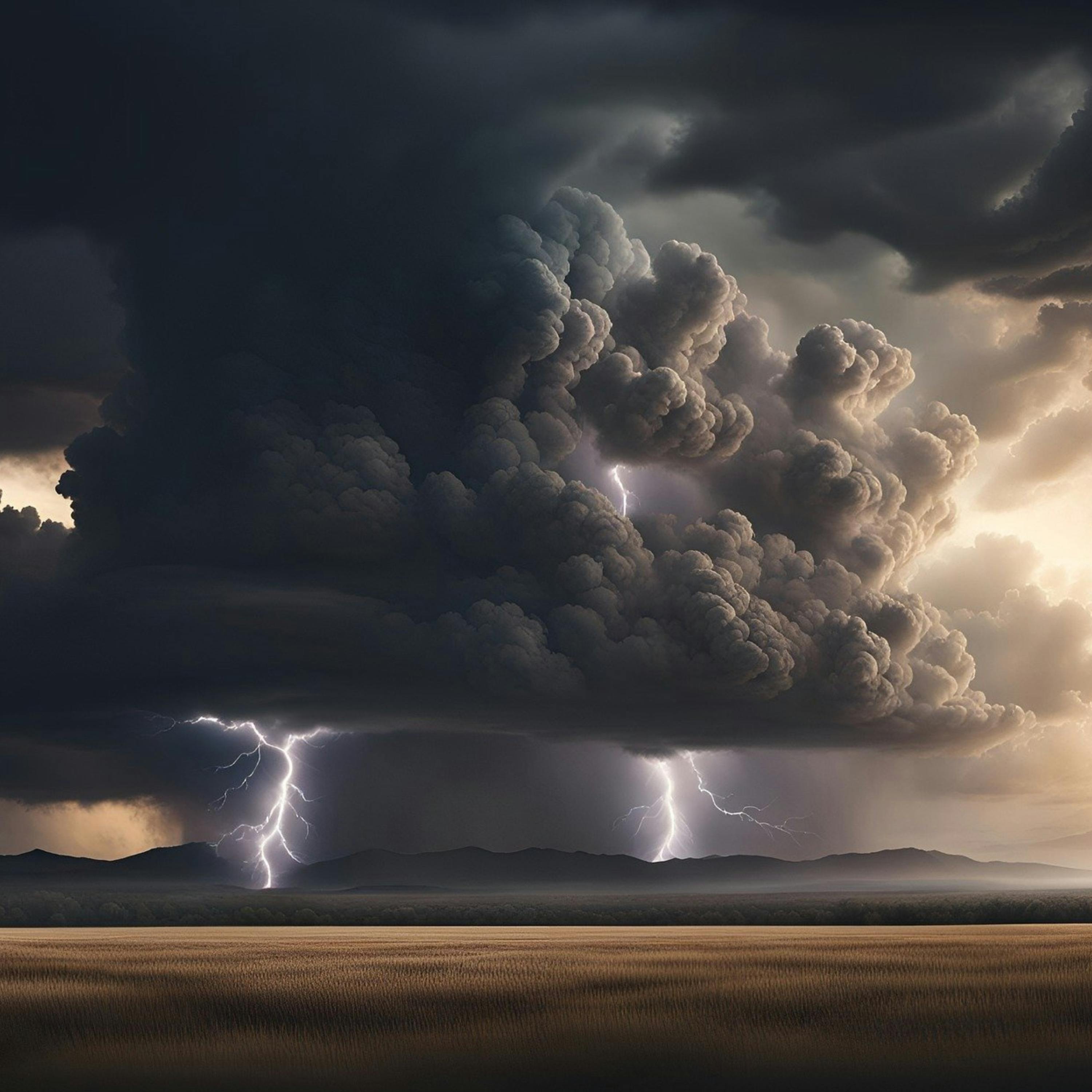 😴⛈️🎵 Let the STORM and MUSIC Caress your NIGHT