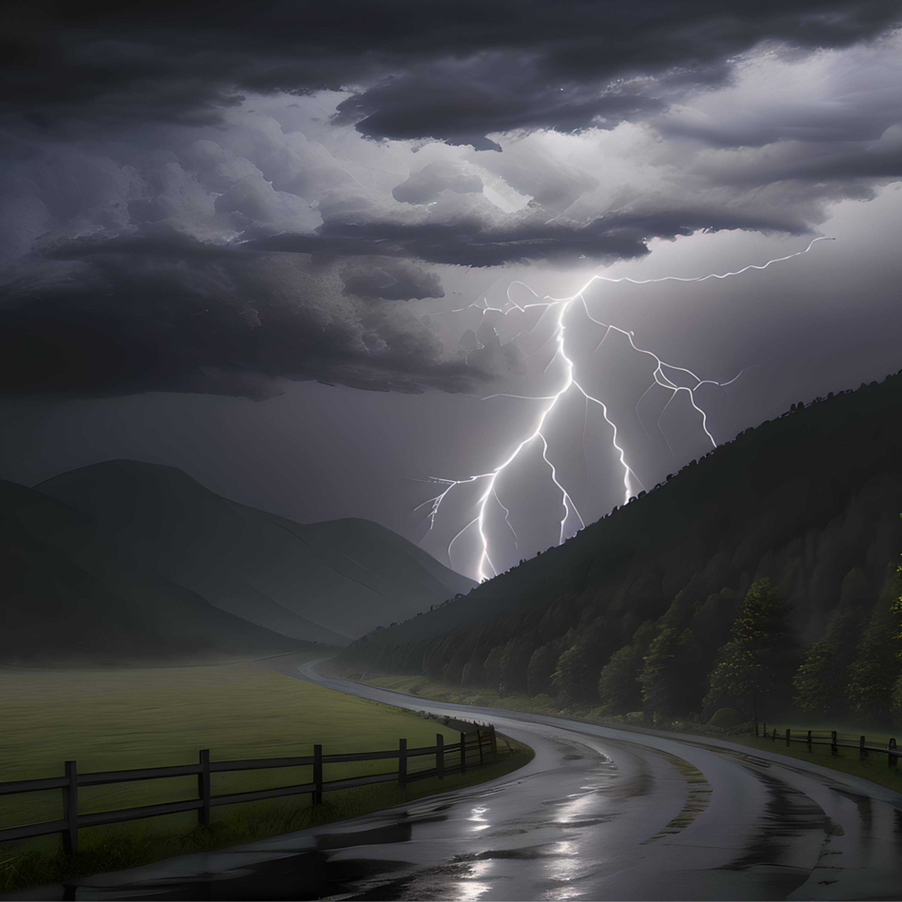 😴⛈️🎵 Let the STORM and SOFT MUSIC Guide You to a Peaceful SLEEP
