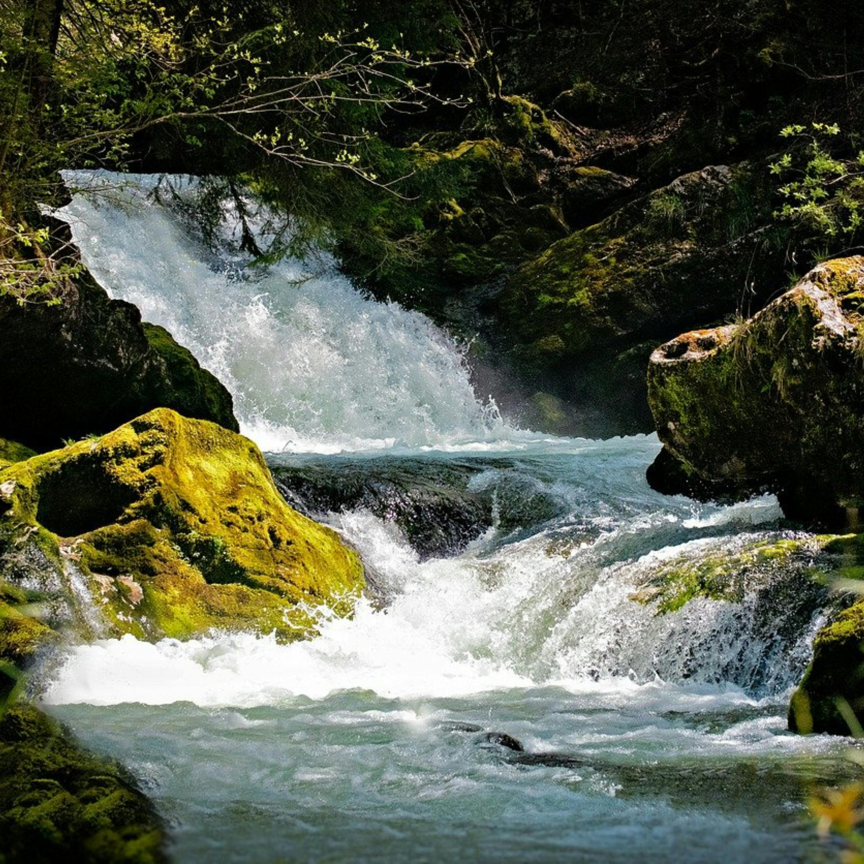 😴💧🎵 Find REST with the Soft Sound of a WATERFALL and Soothing MUSIC episode artwork