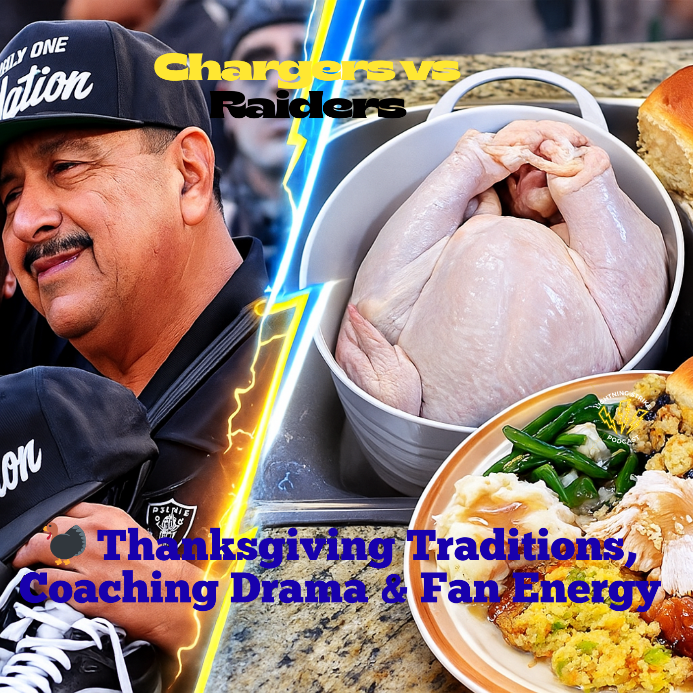 Chargers vs Raiders 🦃 Thanksgiving Traditions, Coaching Drama & Fan Energy