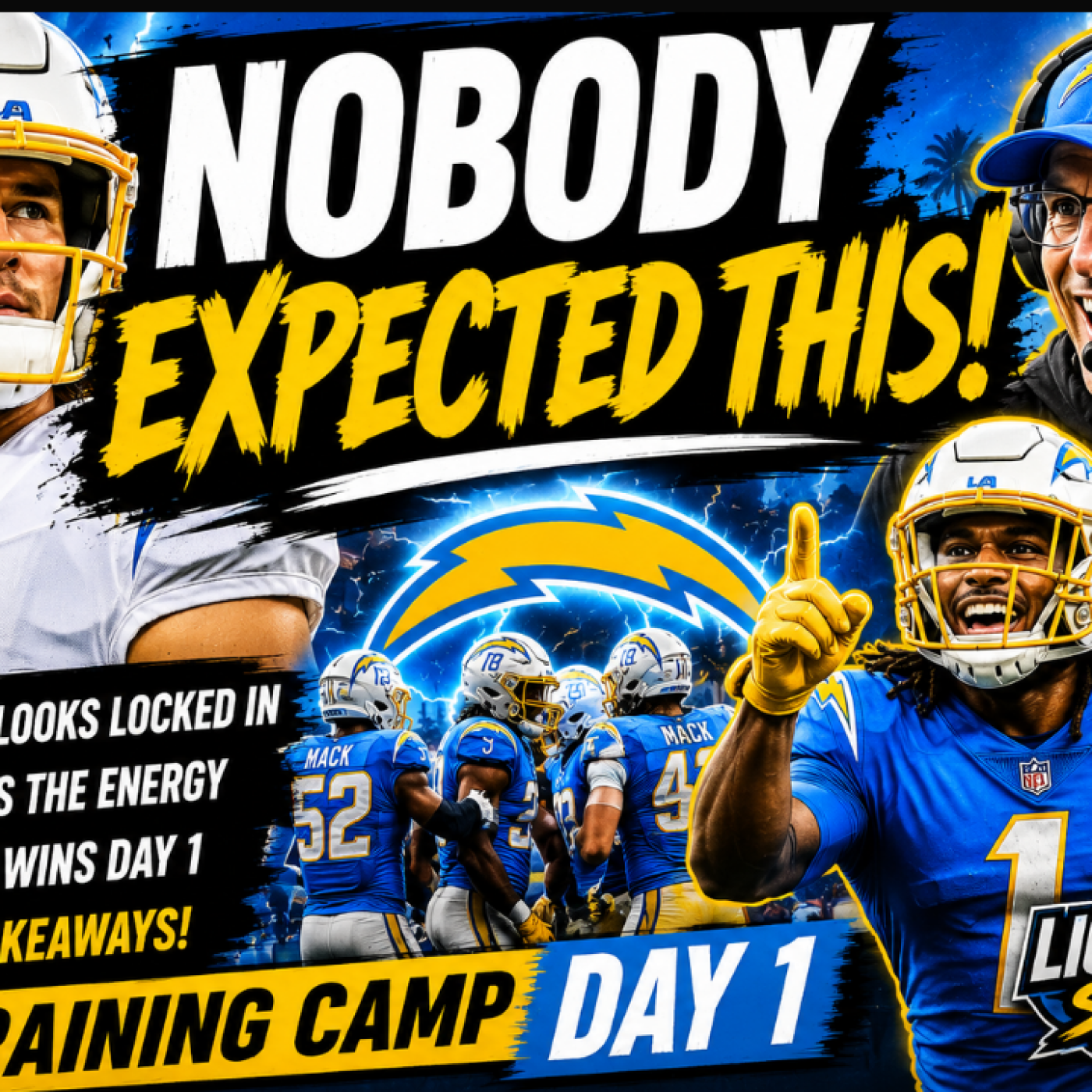 The Chargers Feel DIFFERENT This Year… Training Camp Day 1 Proved It ⚡ episode artwork
