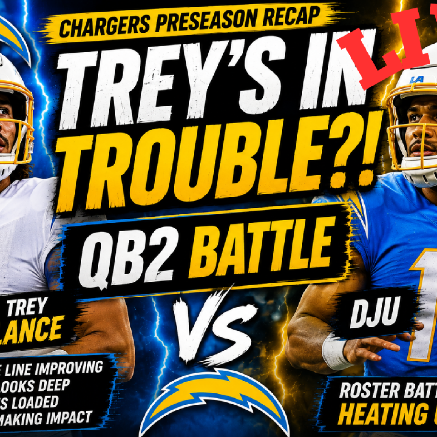We Have a QB PROBLEM?! Trey Lance, DJU & Roster Bubble Battles ⚡