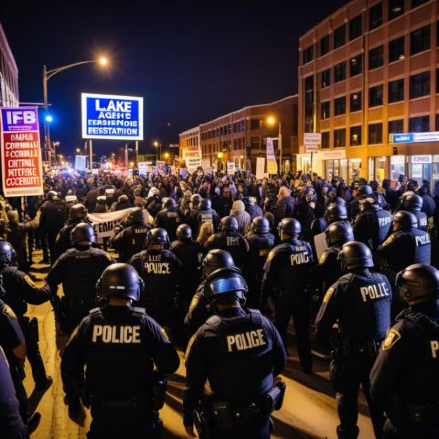 Clashes Erupt Between Protesters and Law Enforcement on Lake Street episode artwork