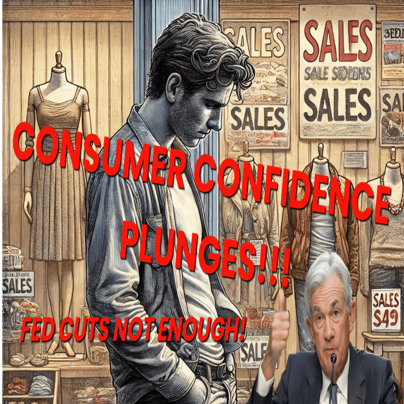 Fed's Rate Cuts Fall Short: No Boost for Consumer Confidence or Housing Market episode artwork
