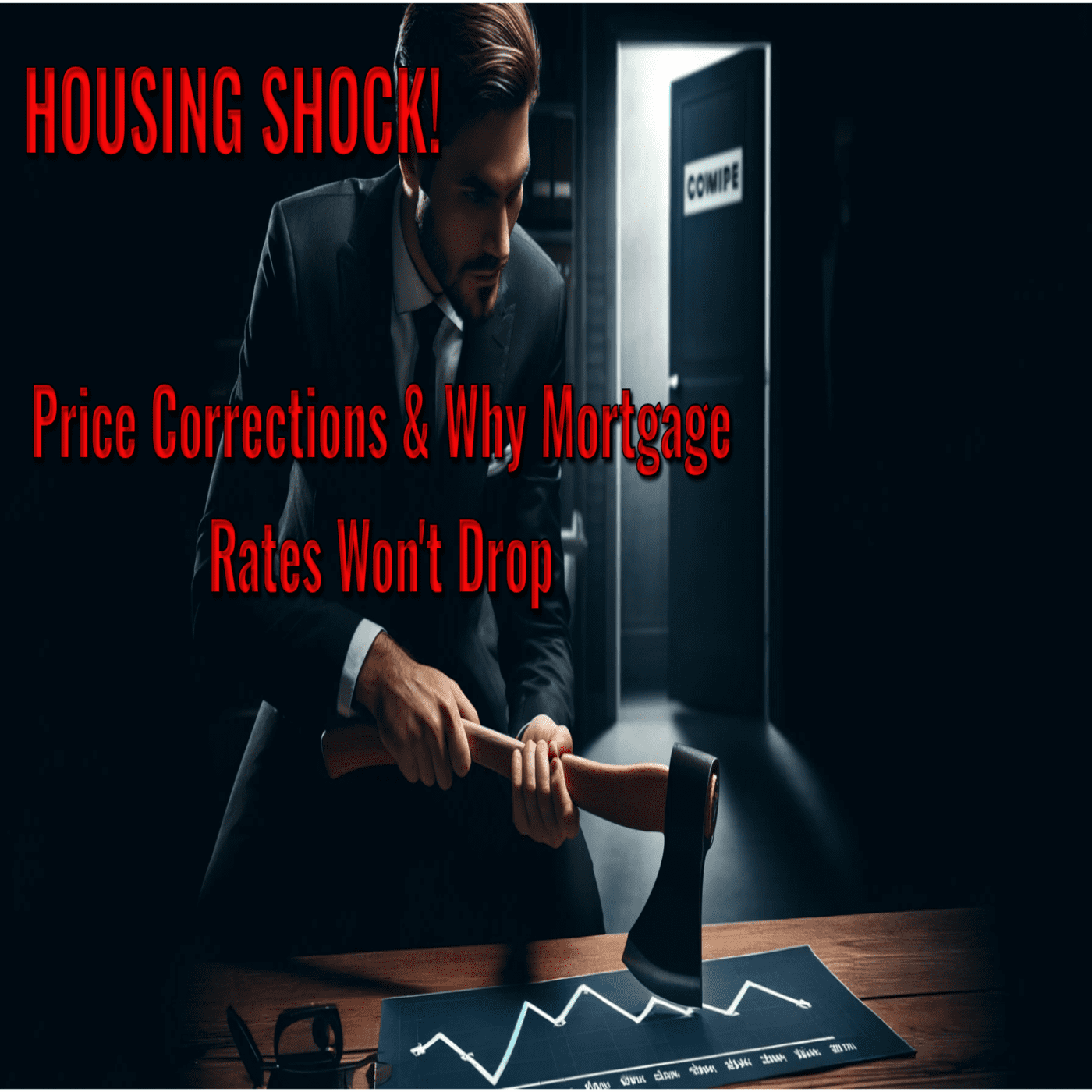 Housing Shock: Price Corrections & Why Mortgage Rates Won't Drop episode artwork