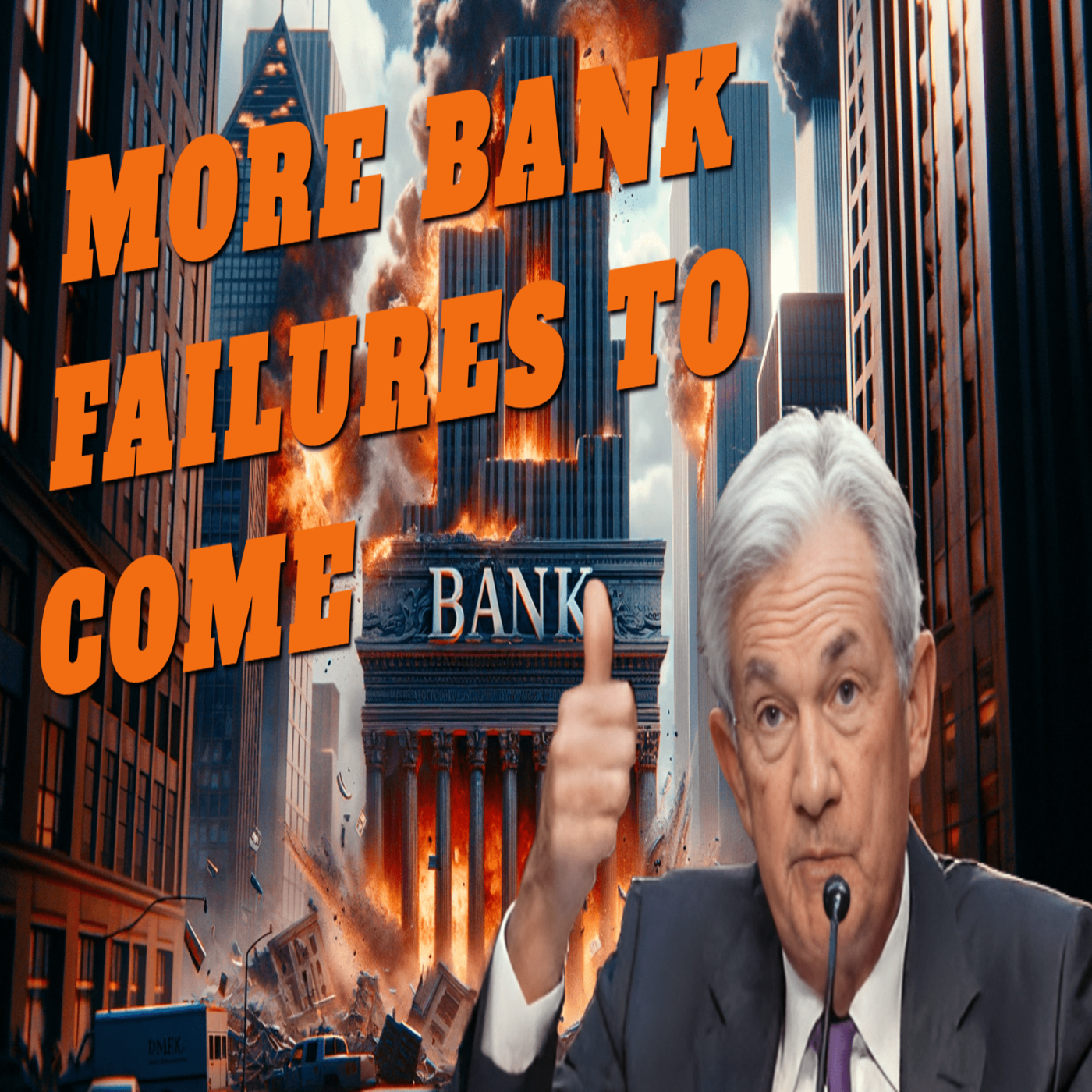 Jerome Powell's Warning: The Commercial Real Estate Crisis Ahead! episode artwork