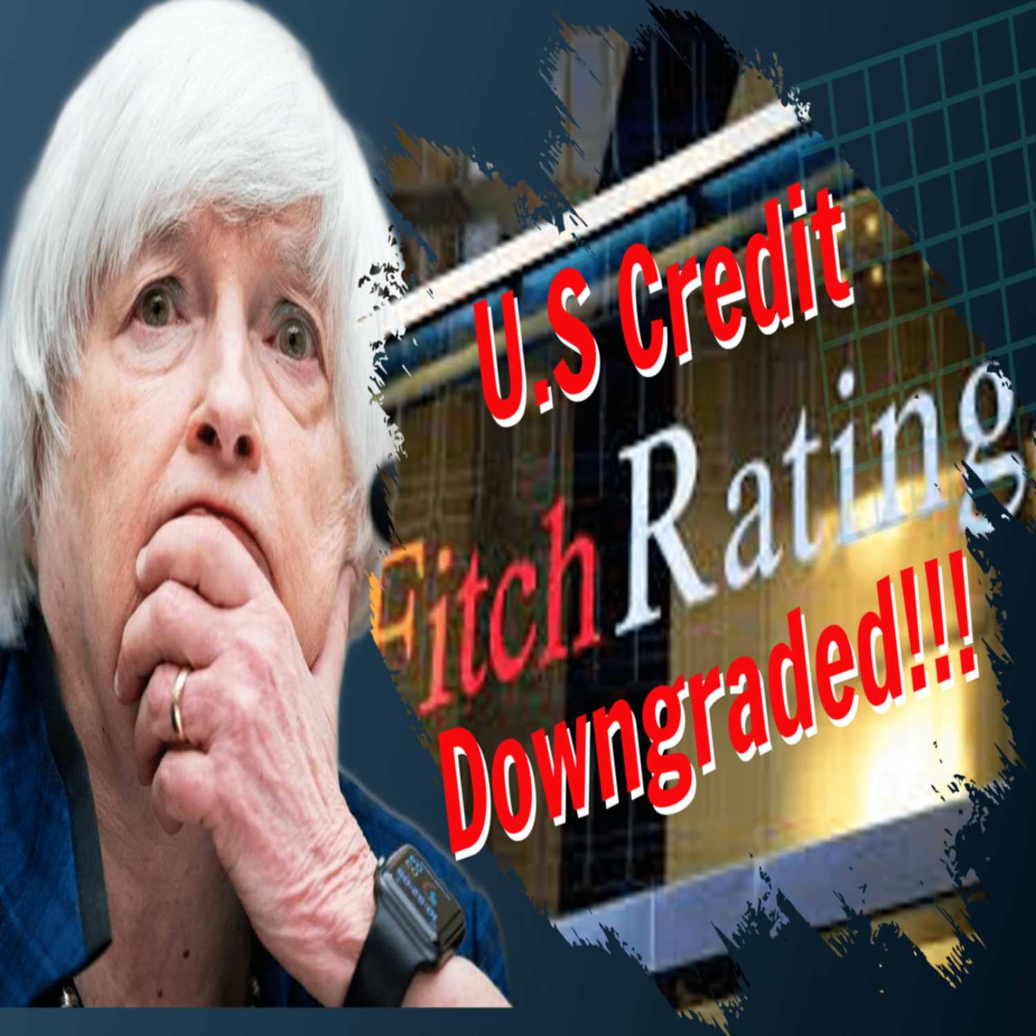 🚨 BREAKING NEWS 🚨 Fitch Downgrades US Credit Rating to 'AA+'! 💔 episode artwork