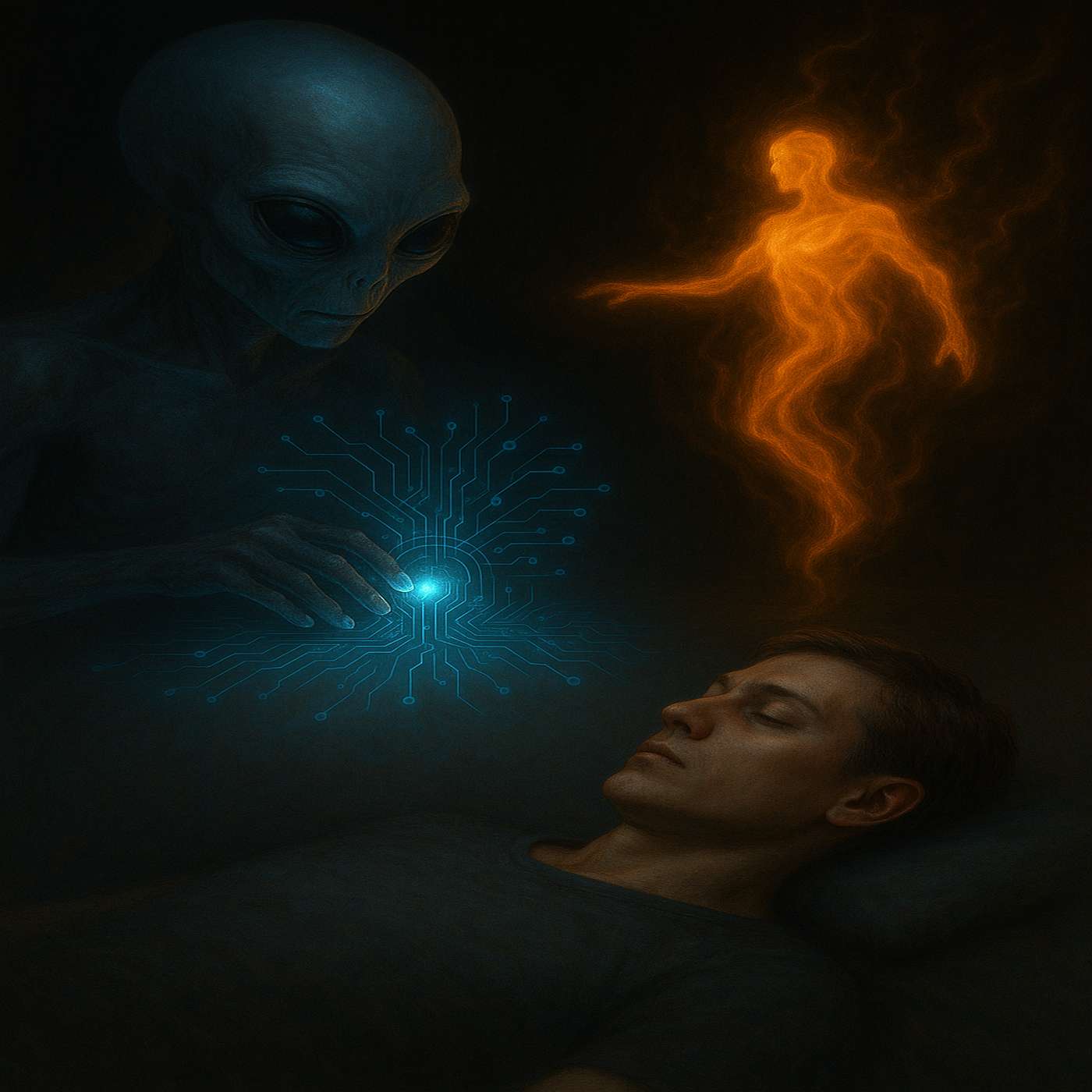 Grey Aliens and Artificial Intelligence: The Battle Between Natural and Synthetic Beings for the Human Soul