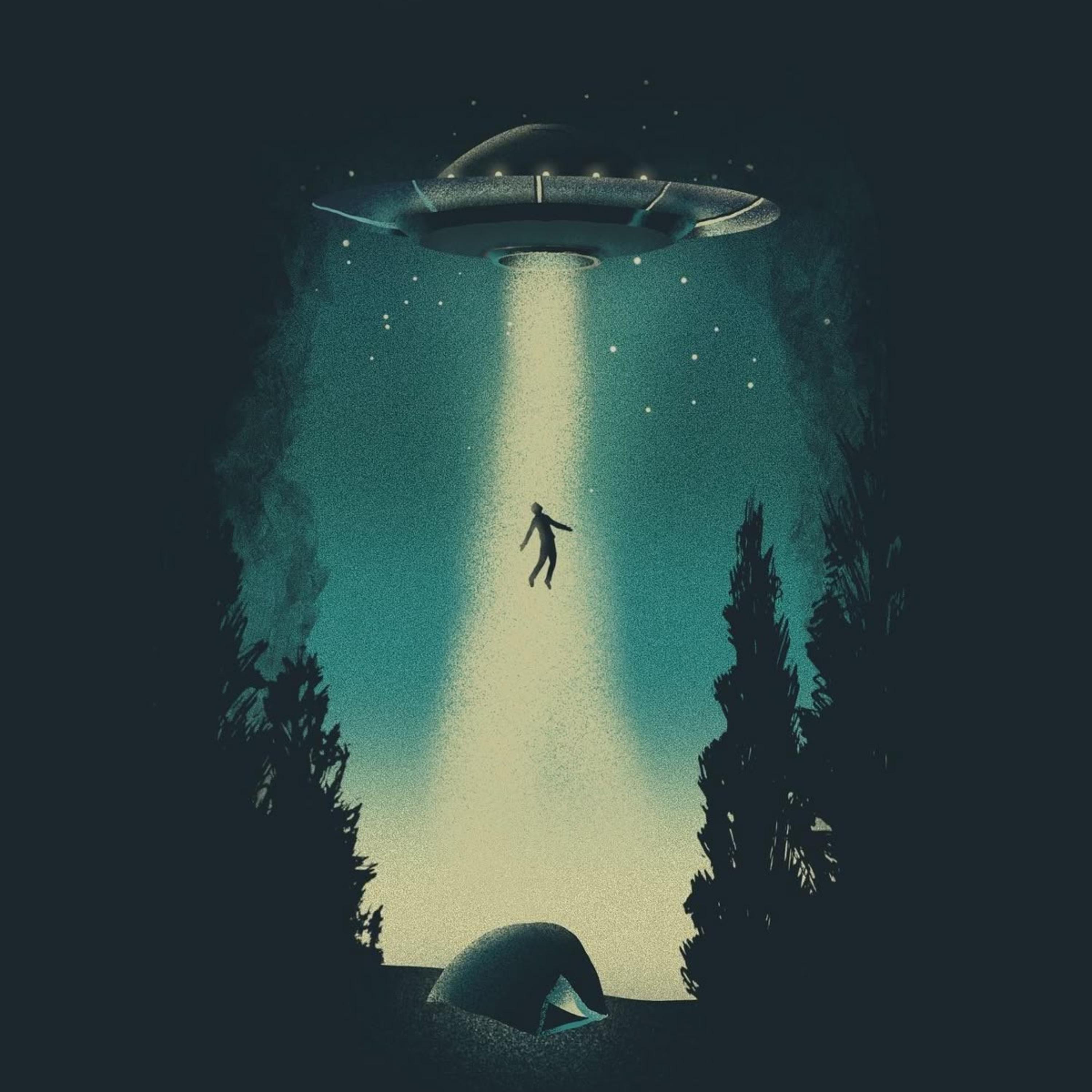 A UFO Guy and Marley Woods A UFO Guy and Marley Woods