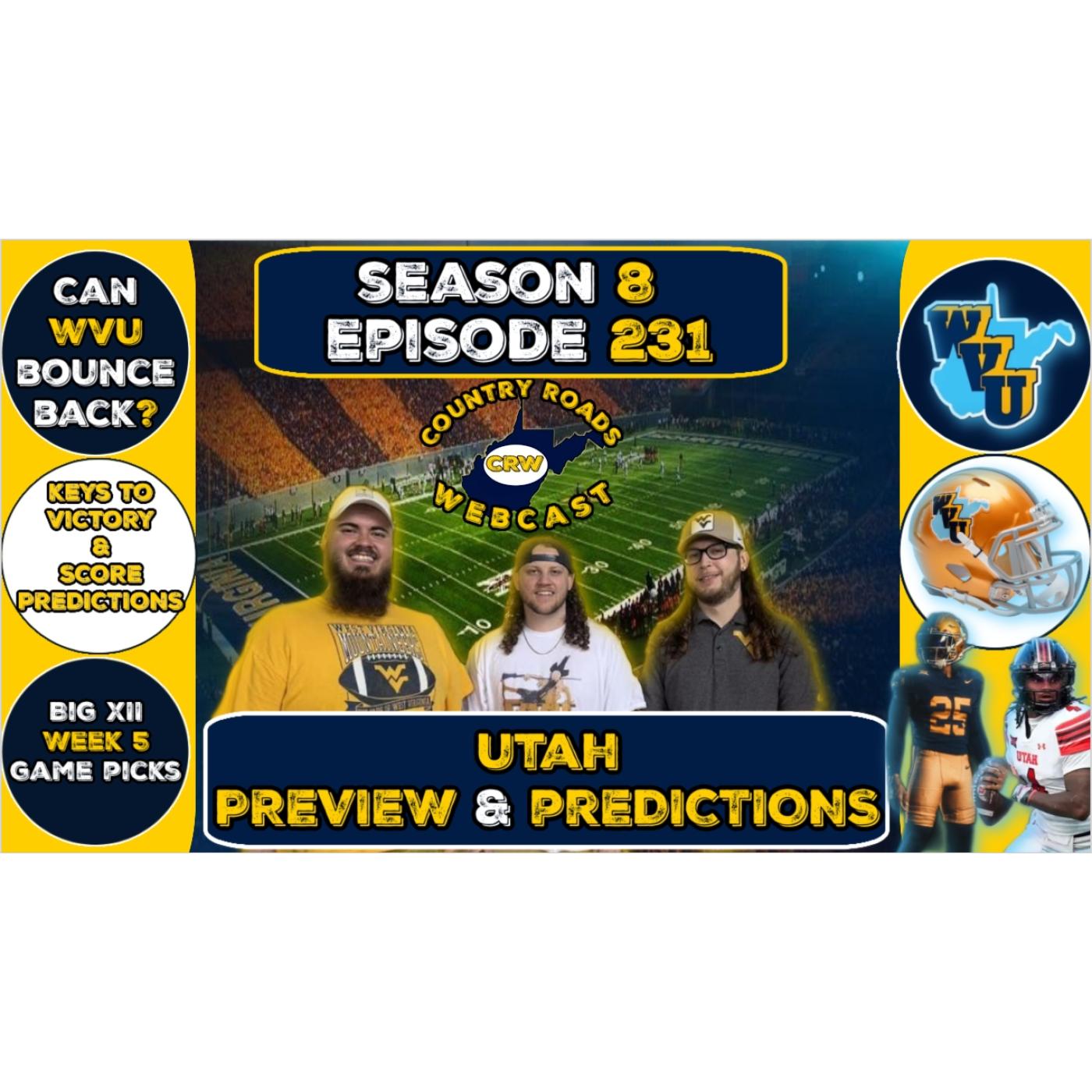 Utah Preview & Predictions | WVU Football 2025 Utah Preview & Predictions | WVU Football 2025