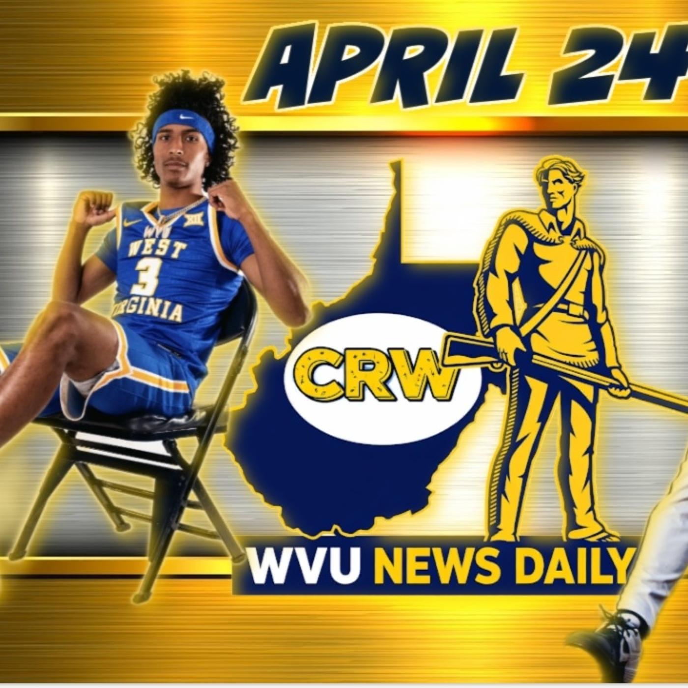 WVU News Daily (April 24th) | West Virginia Mountaineers | WVU Sports episode artwork