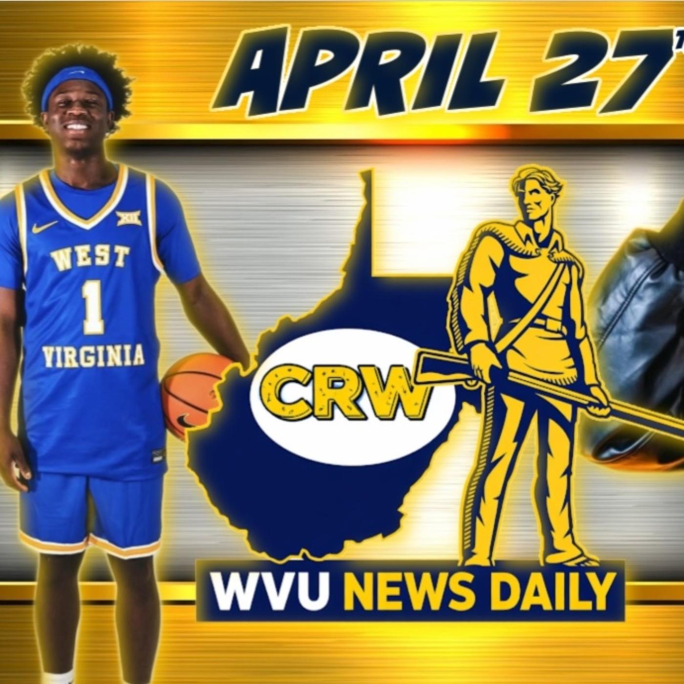 WVU News Daily (April 27th) | West Virginia Mountaineers | WVU Sports episode artwork