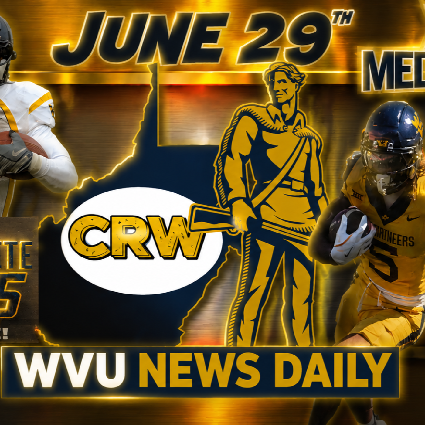 WVU News Daily (June 29th) | West Virginia Mountaineers | WVU Sports episode artwork