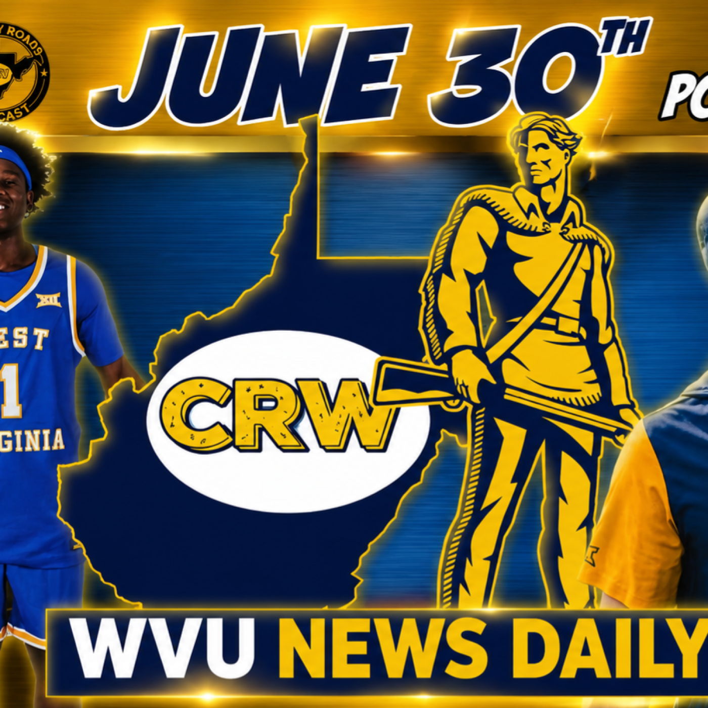 WVU News Daily (June 30th) | West Virginia Mountaineers | WVU Sports episode artwork