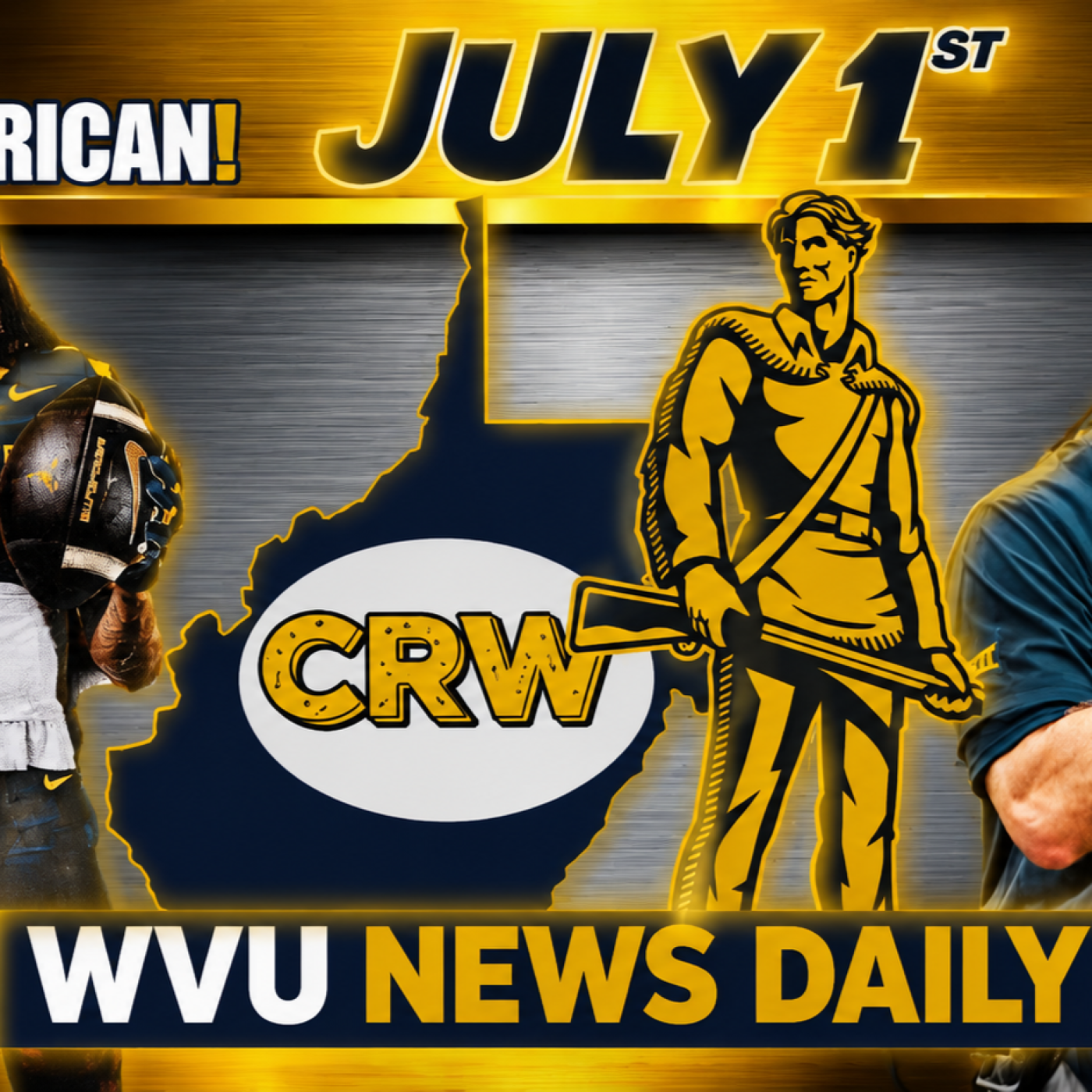 WVU News Daily (July 1st) | West Virginia Mountaineers | WVU Sports episode artwork