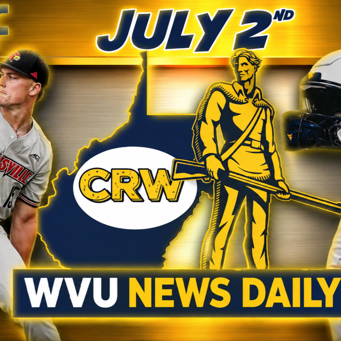 WVU News Daily (July 2nd) | West Virginia Mountaineers | WVU Sports episode artwork