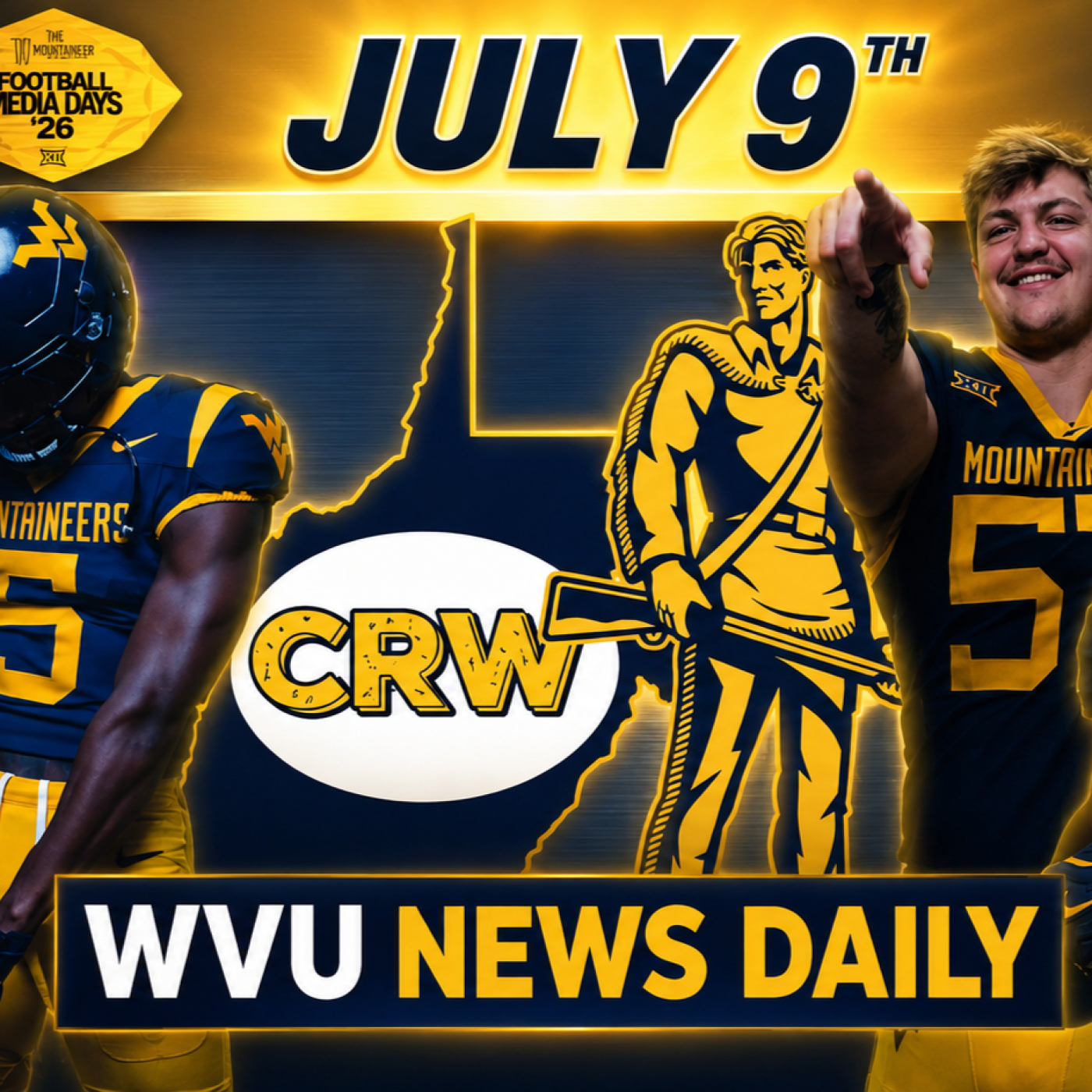 WVU News Daily (July 9th) | West Virginia Mountaineers | WVU Sports