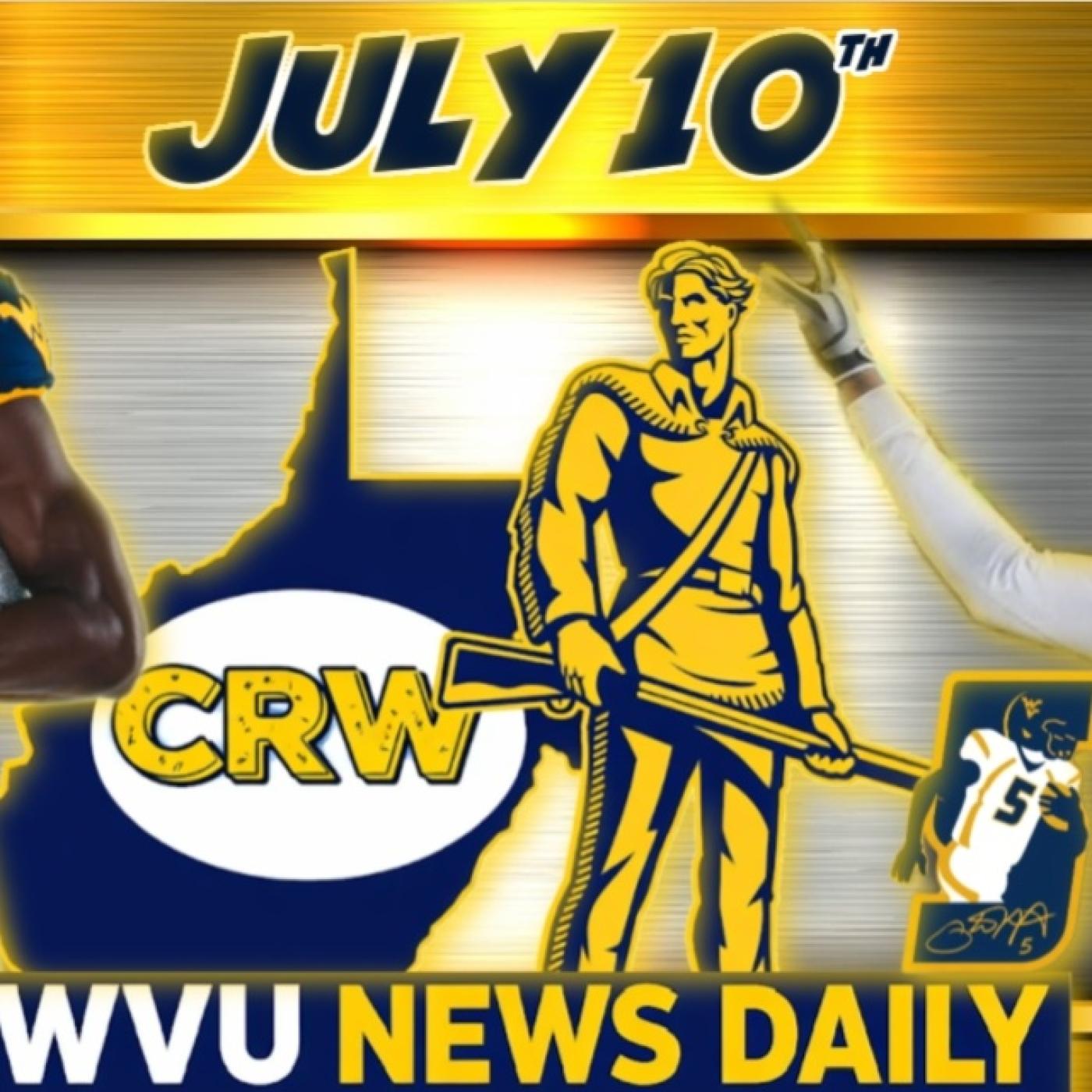 WVU News Daily (July 10th) | West Virginia Mountaineers | WVU Sports episode artwork