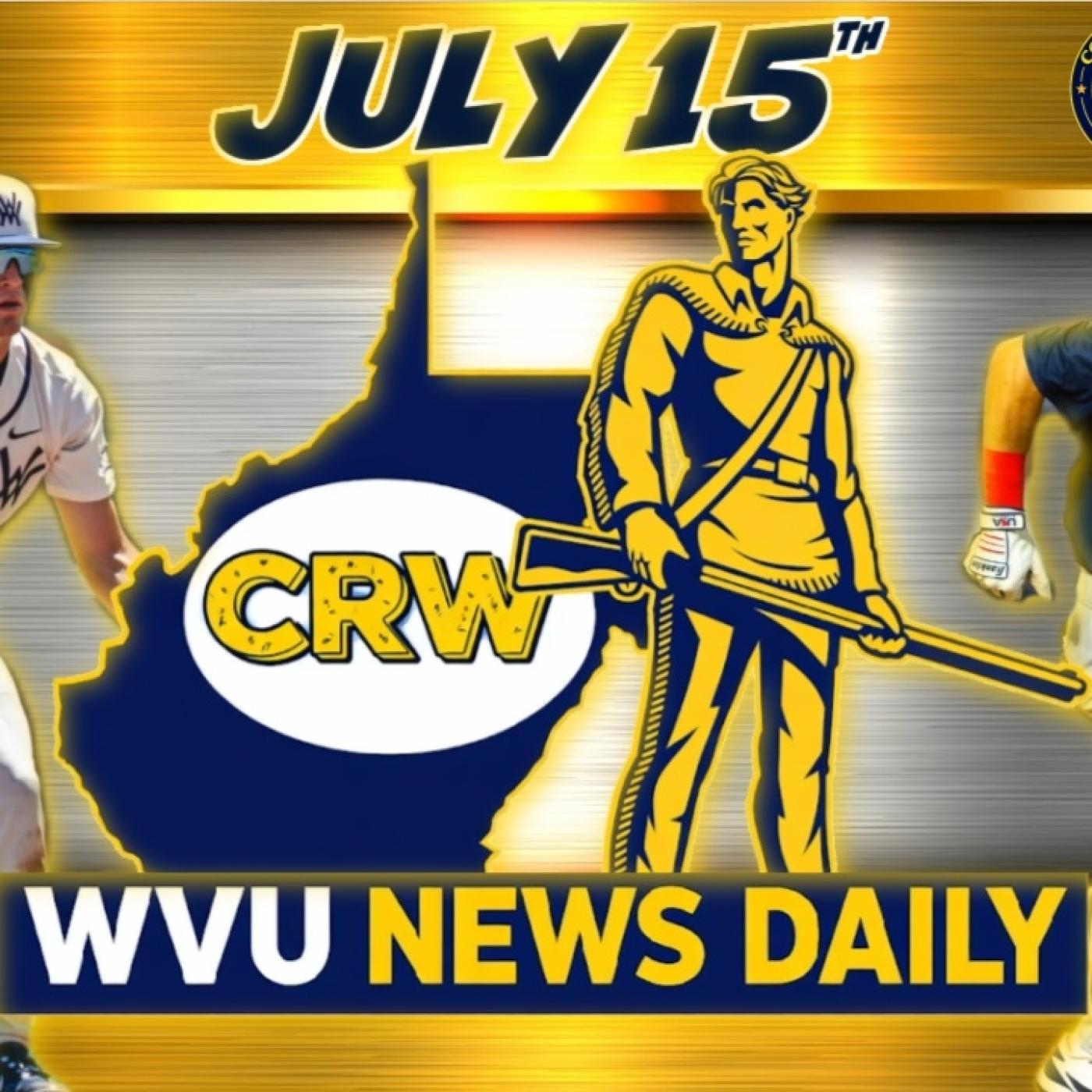WVU News Daily (July 15th) | West Virginia Mountaineers | WVU Sports episode artwork