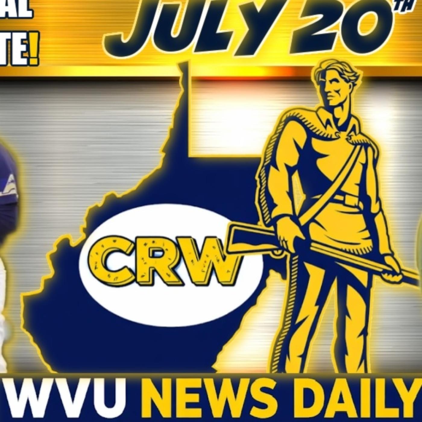 WVU News Daily (July 20th) | West Virginia Mountaineers | WVU Sports episode artwork