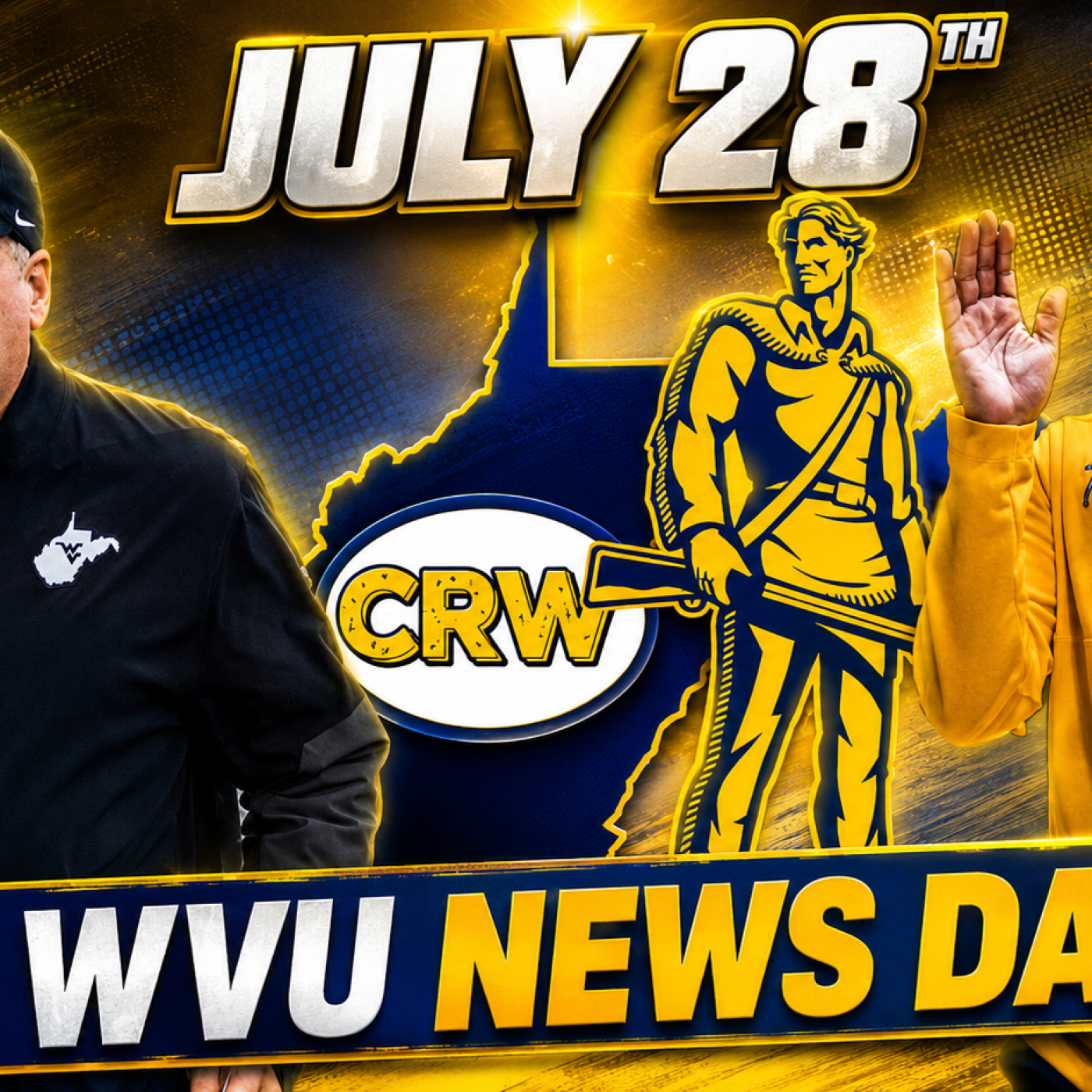 WVU News Daily (July 28th) | West Virginia Mountaineers | WVU Sports episode artwork