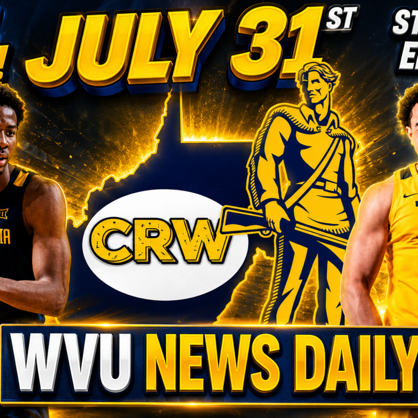 WVU News Daily (July 31st) | West Virginia Mountaineers | WVU Sports episode artwork