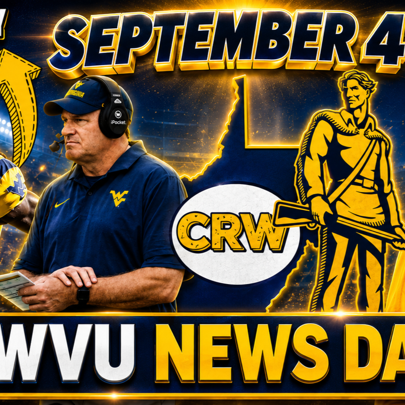 WVU News Daily (September 4th) | West Virginia Mountaineers | WVU Sports episode artwork