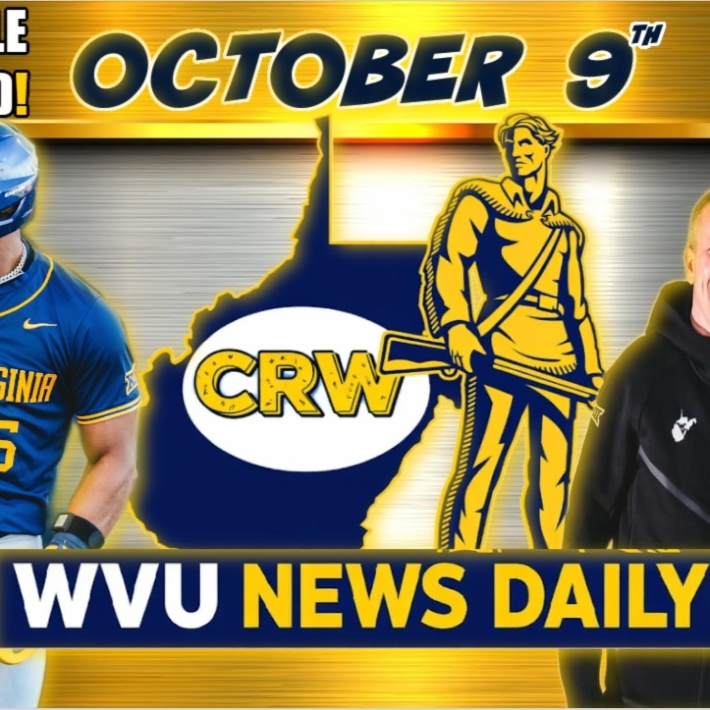 WVU News Daily (October 9th) | West Virginia Mountaineers | WVU Sports WVU News Daily (October 9th) | West Virginia Mountaineers | WVU Sports