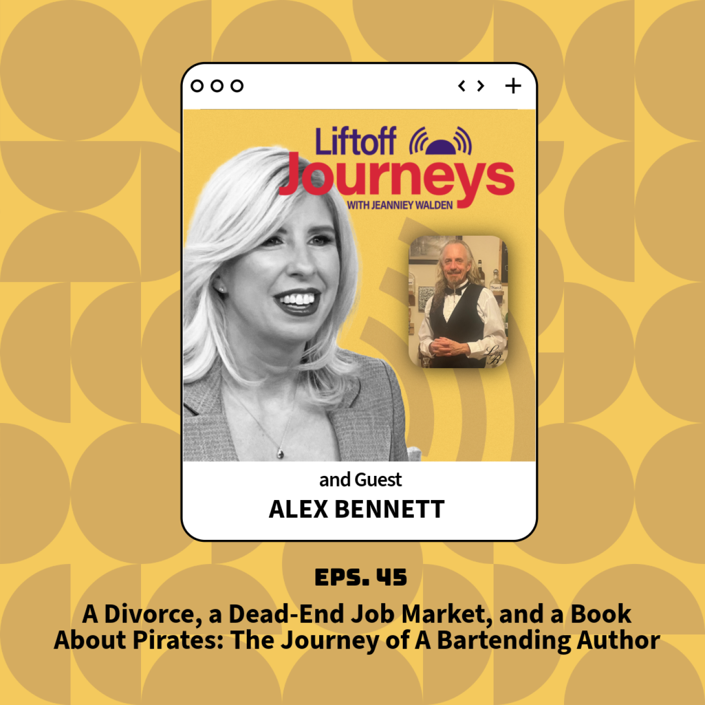 A Divorce, a Dead-End Job Market, and a Book About Pirates: The Journey of A Bartending Author